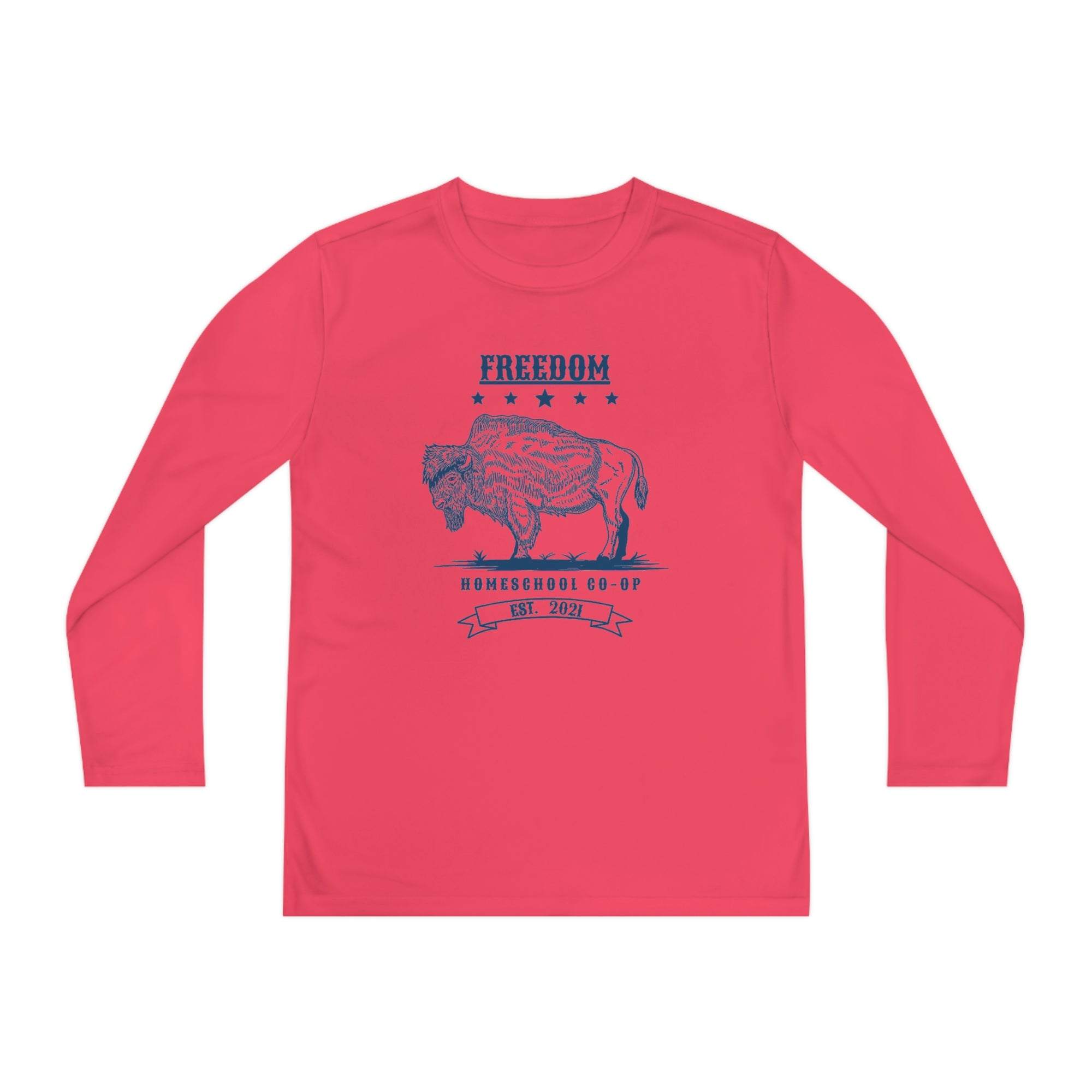 Youth Freedom Homeschool Co-op Long Sleeve Competitor Tee
