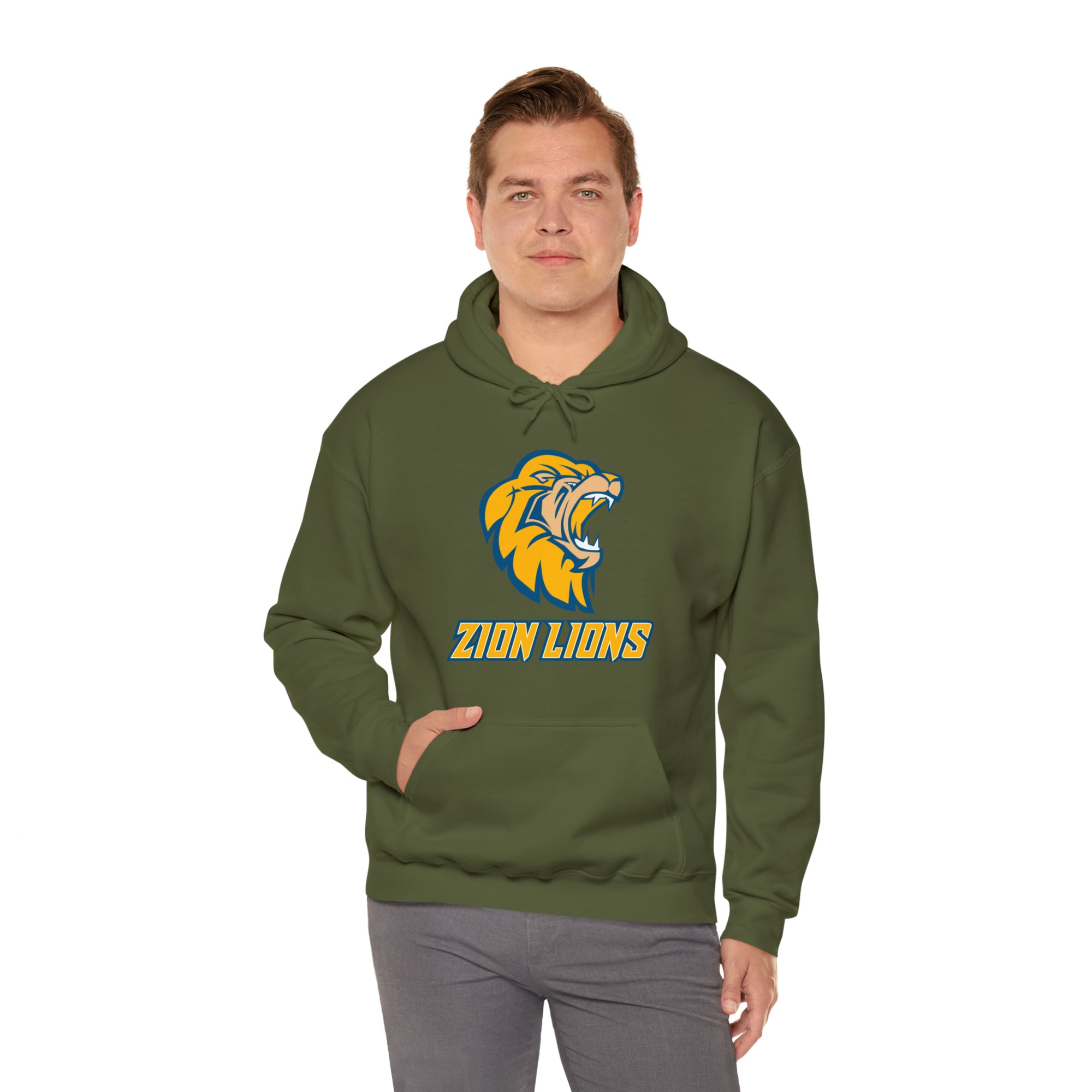 Zion Lions Unisex Heavy Blend™ Hooded Sweatshirt