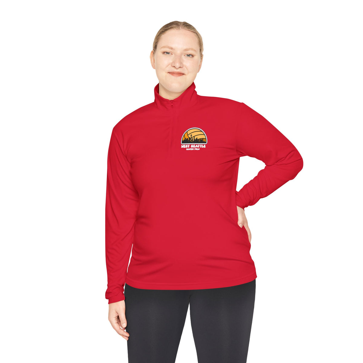 West Seattle Water Polo Unisex Quarter-Zip Pullover