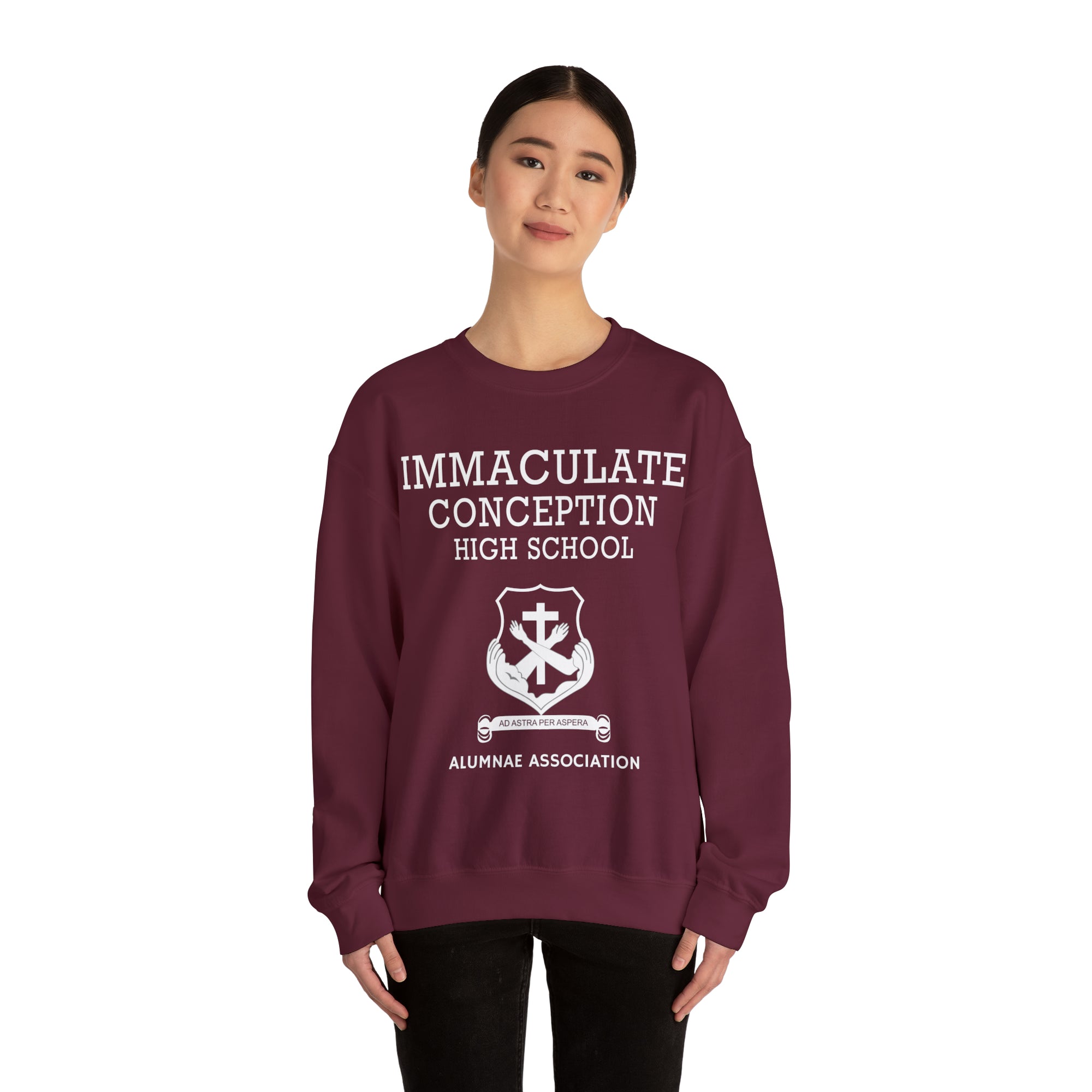 Immaculate Conception High School Alumnae Association Crewneck Sweatshirts