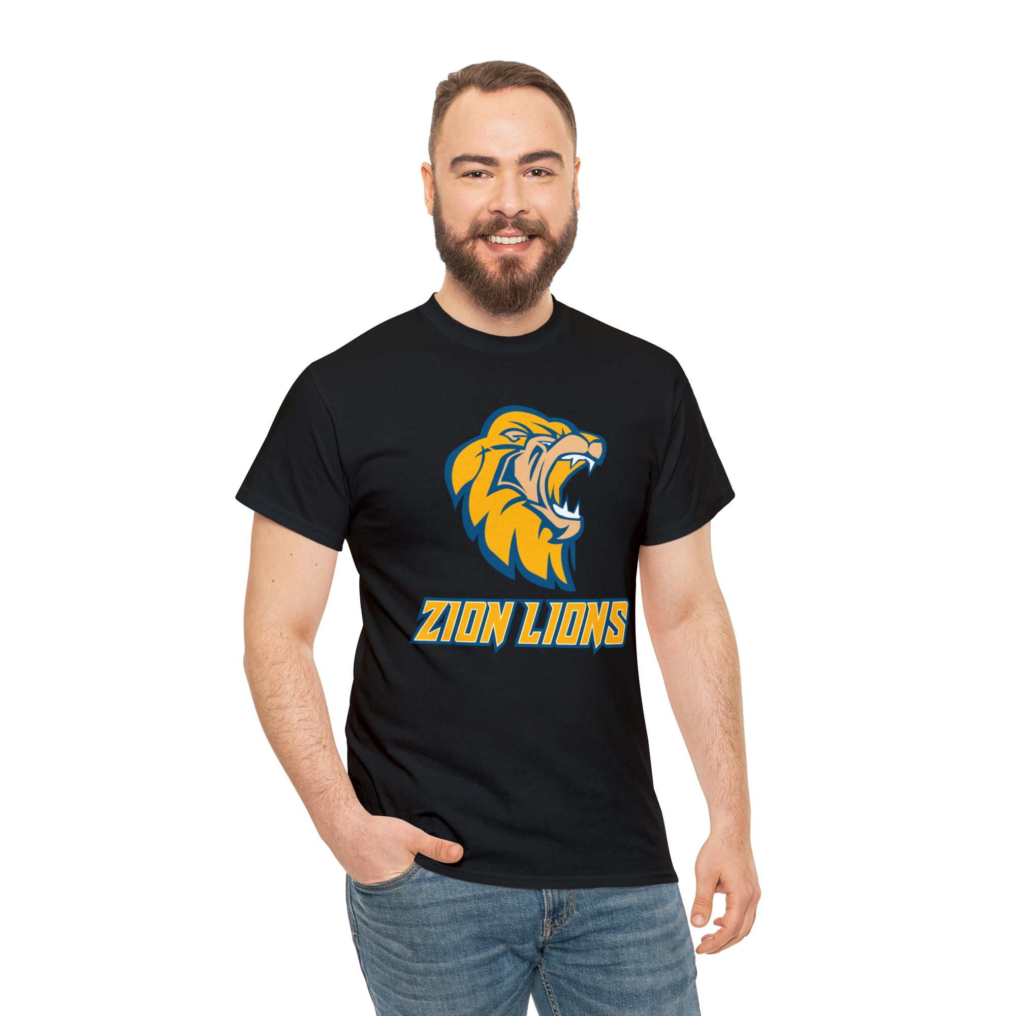 Zion Lions Unisex Heavy Cotton Tee