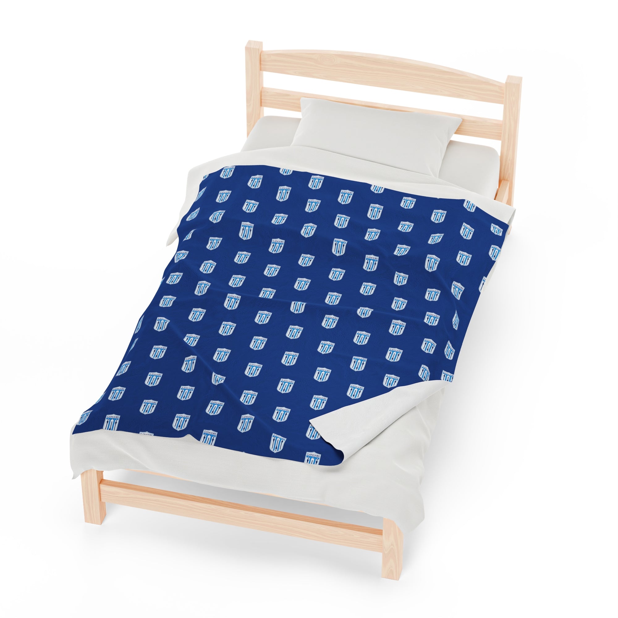 Lancers Velveteen Plush Blanket