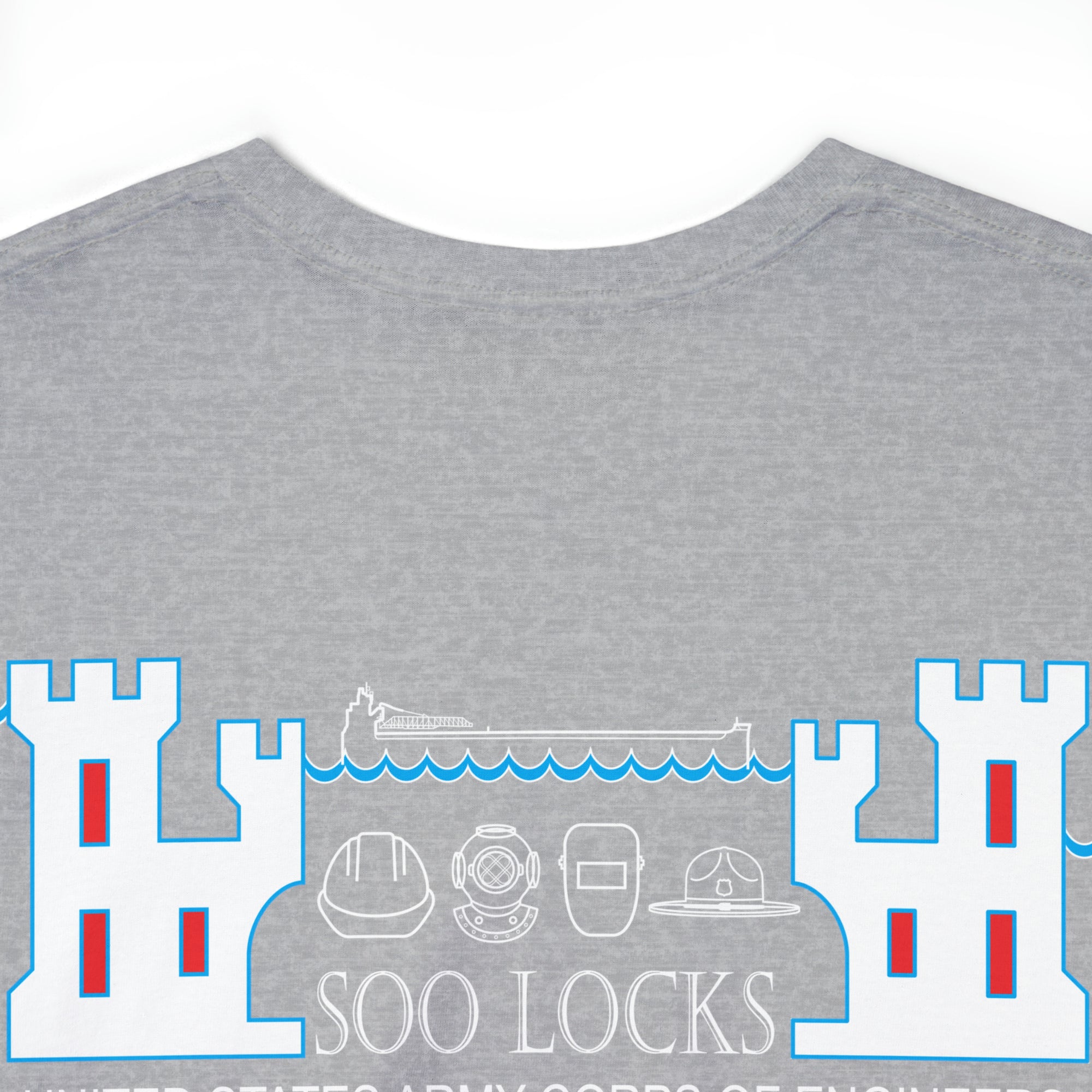 Split Castle Unisex Heavy Cotton Tee