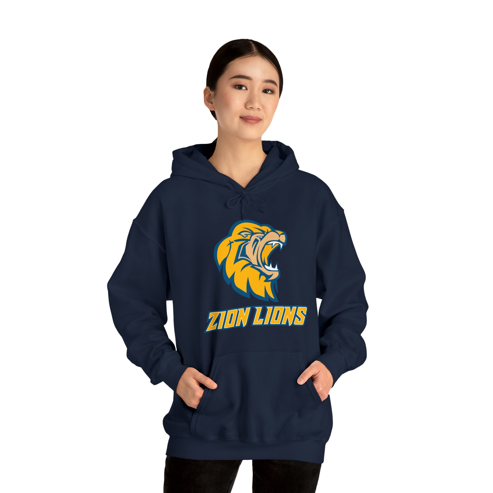 Zion Lions Unisex Heavy Blend™ Hooded Sweatshirt
