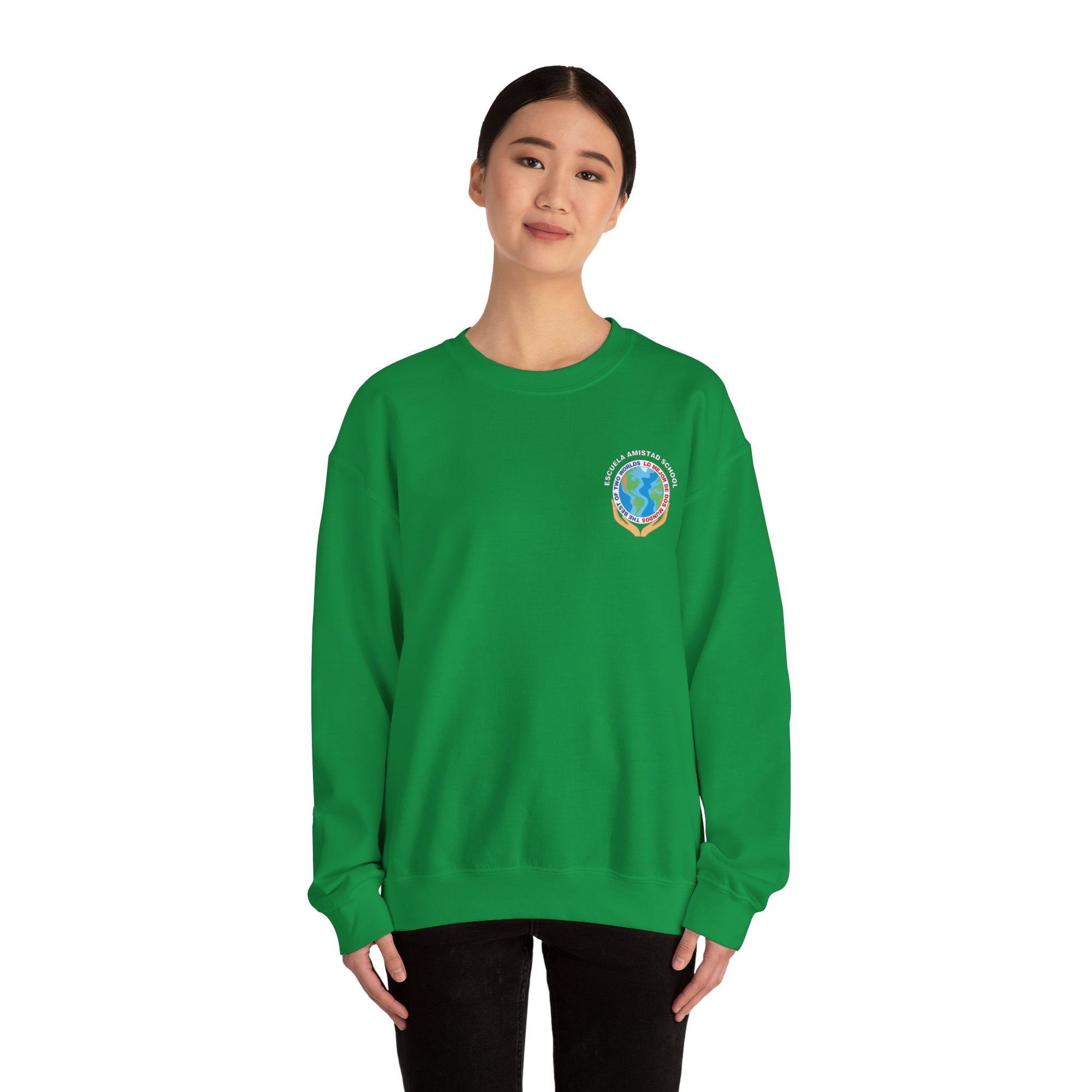 Escuela Amistad School Crewneck Sweatshirts