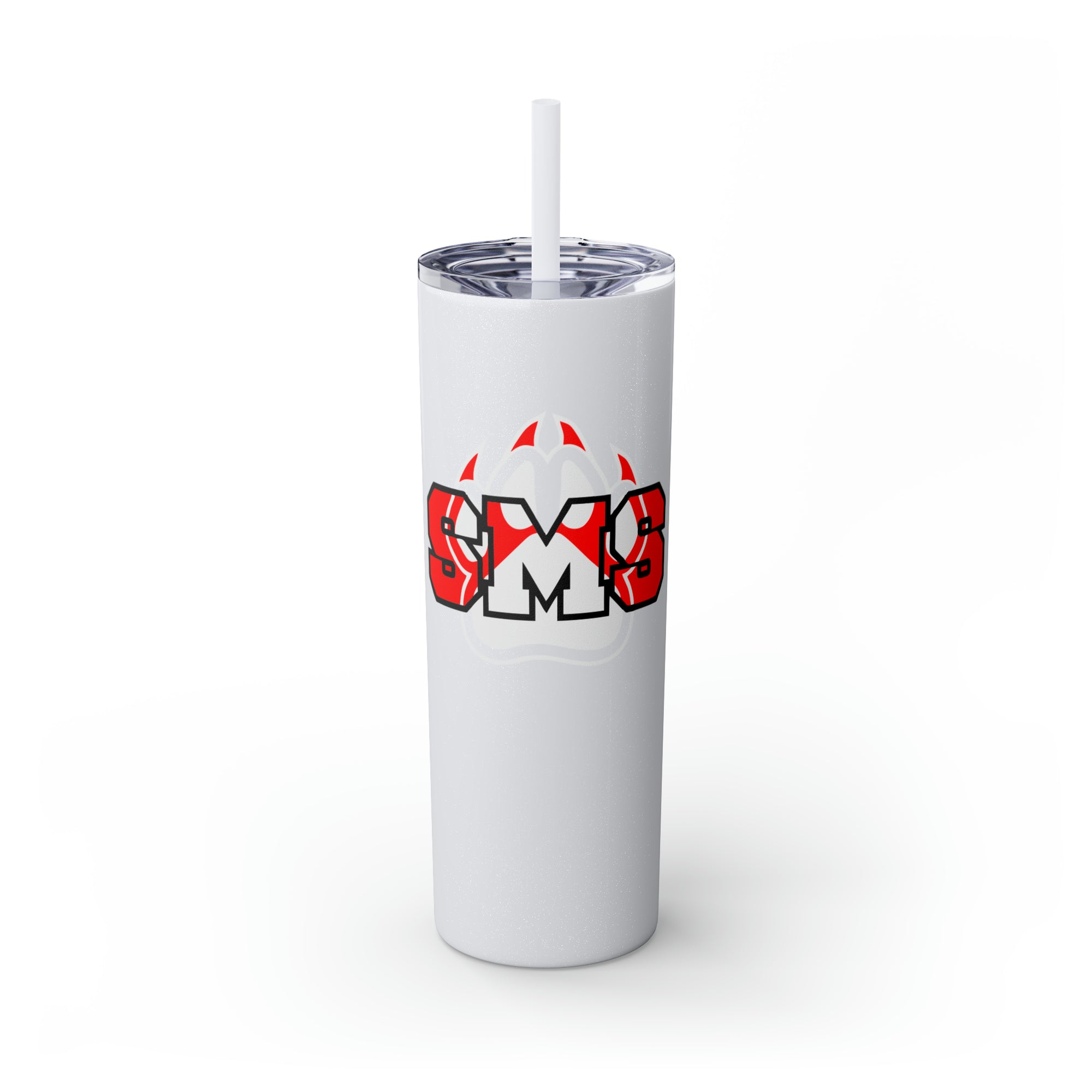 Swatara Middle School Skinny Tumbler with Straw, 20oz