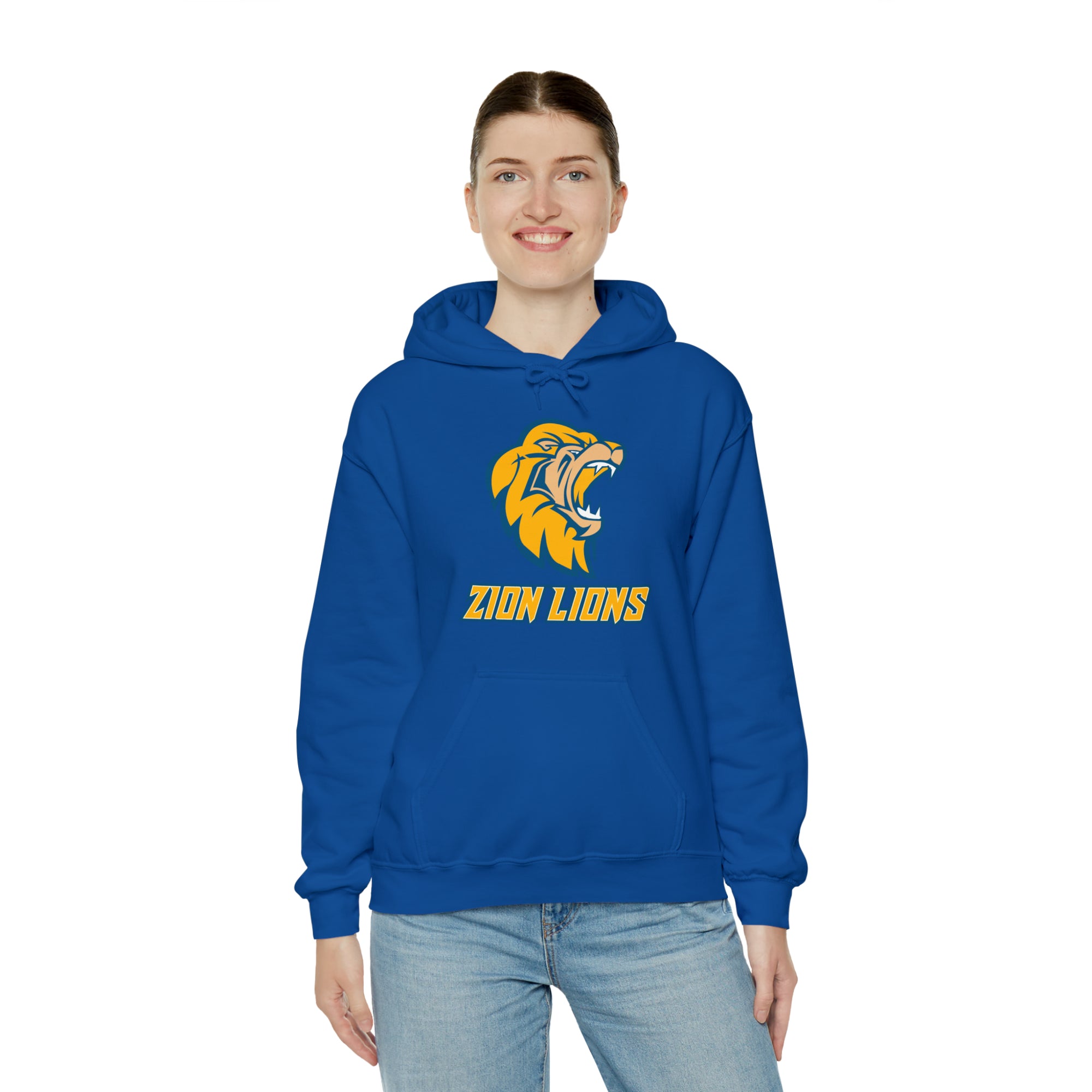 Zion Lions Unisex Heavy Blend™ Hooded Sweatshirt