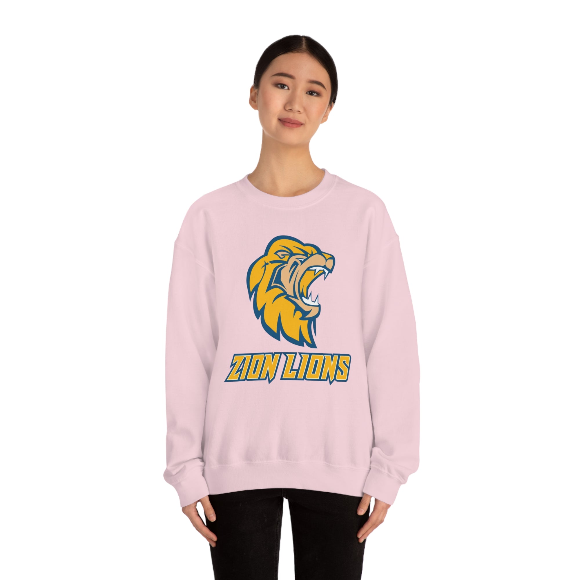 Zion Lions Crewneck Sweatshirts