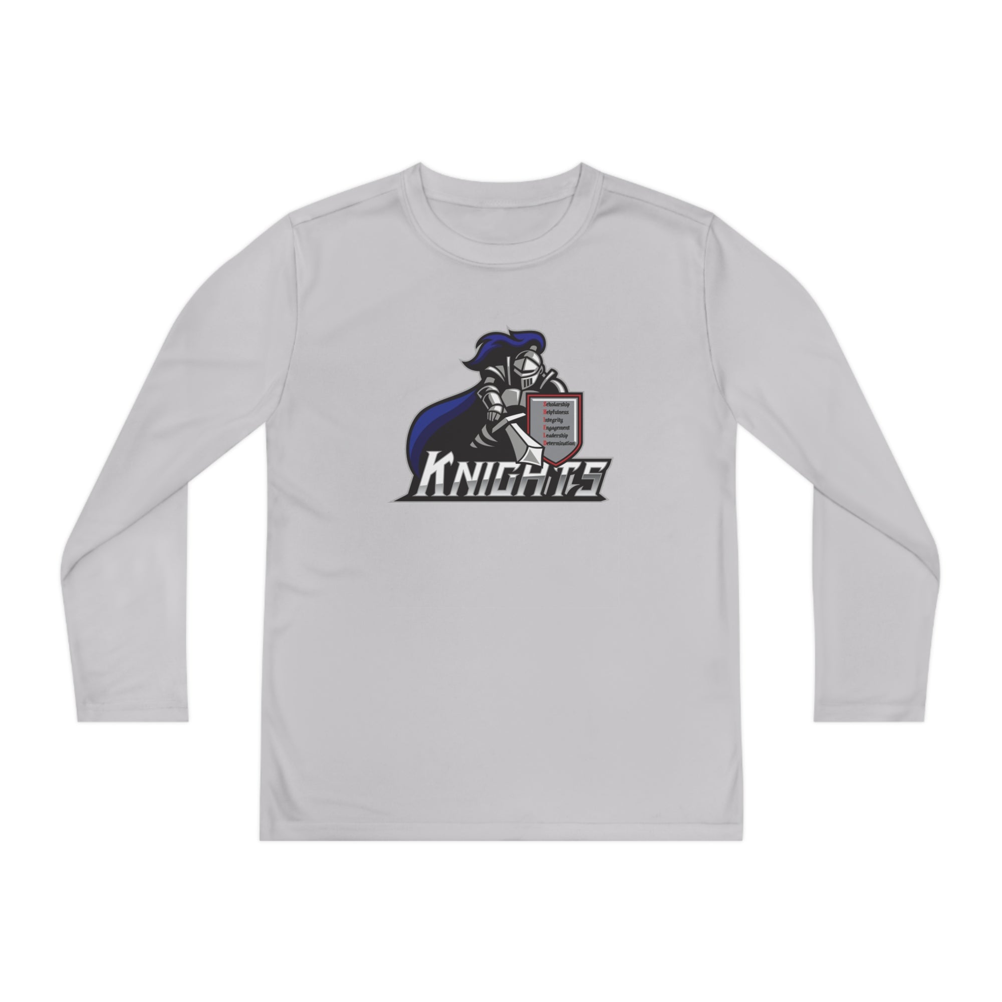North Pole Middle School Long Sleeve Competitor Tee - YOUTH