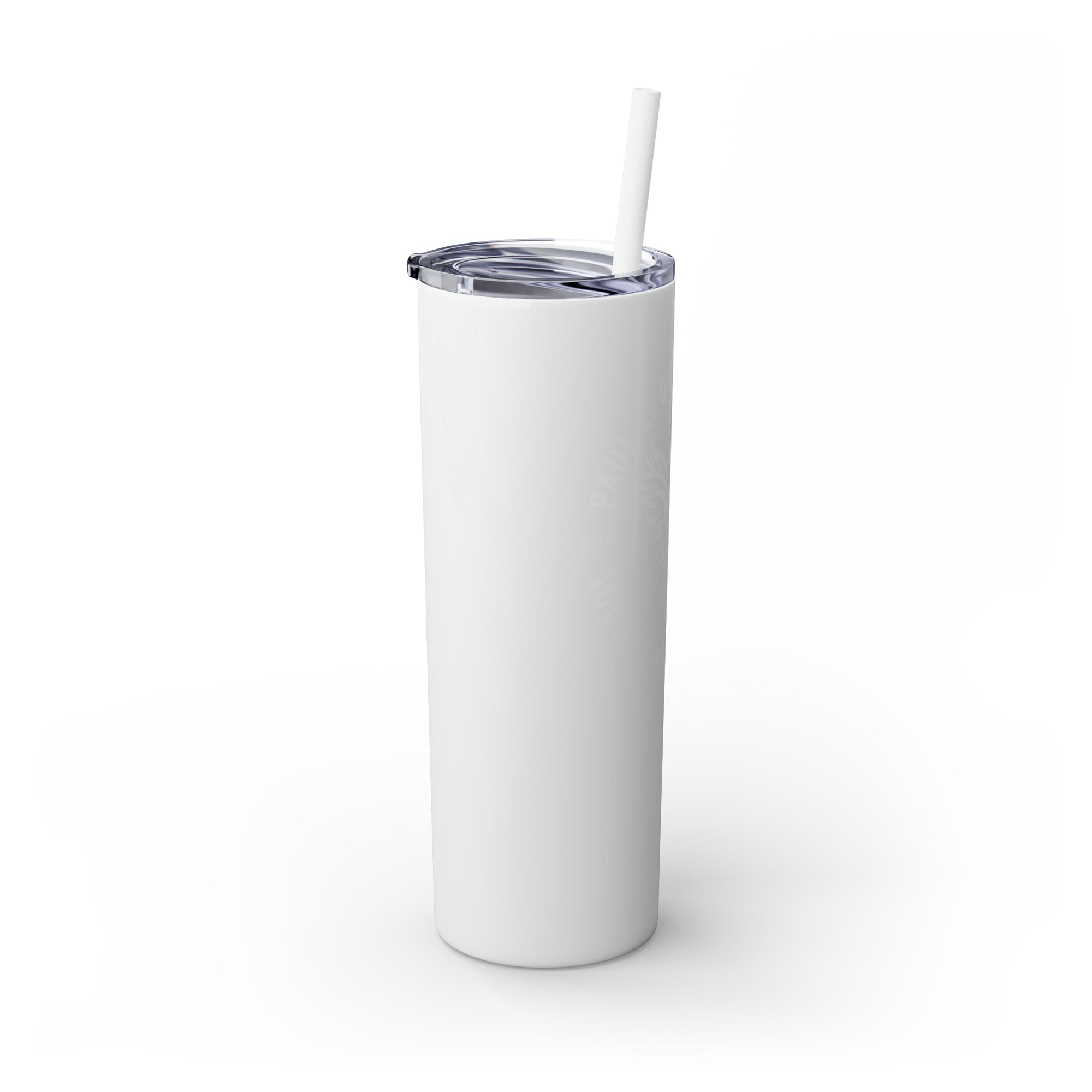 Paul L Dunbar School Skinny Tumbler with Straw, 20oz