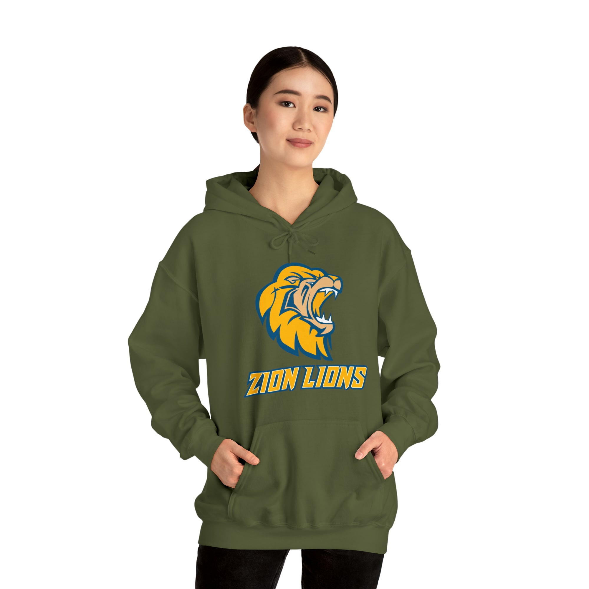 Zion Lions Unisex Heavy Blend™ Hooded Sweatshirt