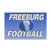 Freeburg Football Flag with Circle