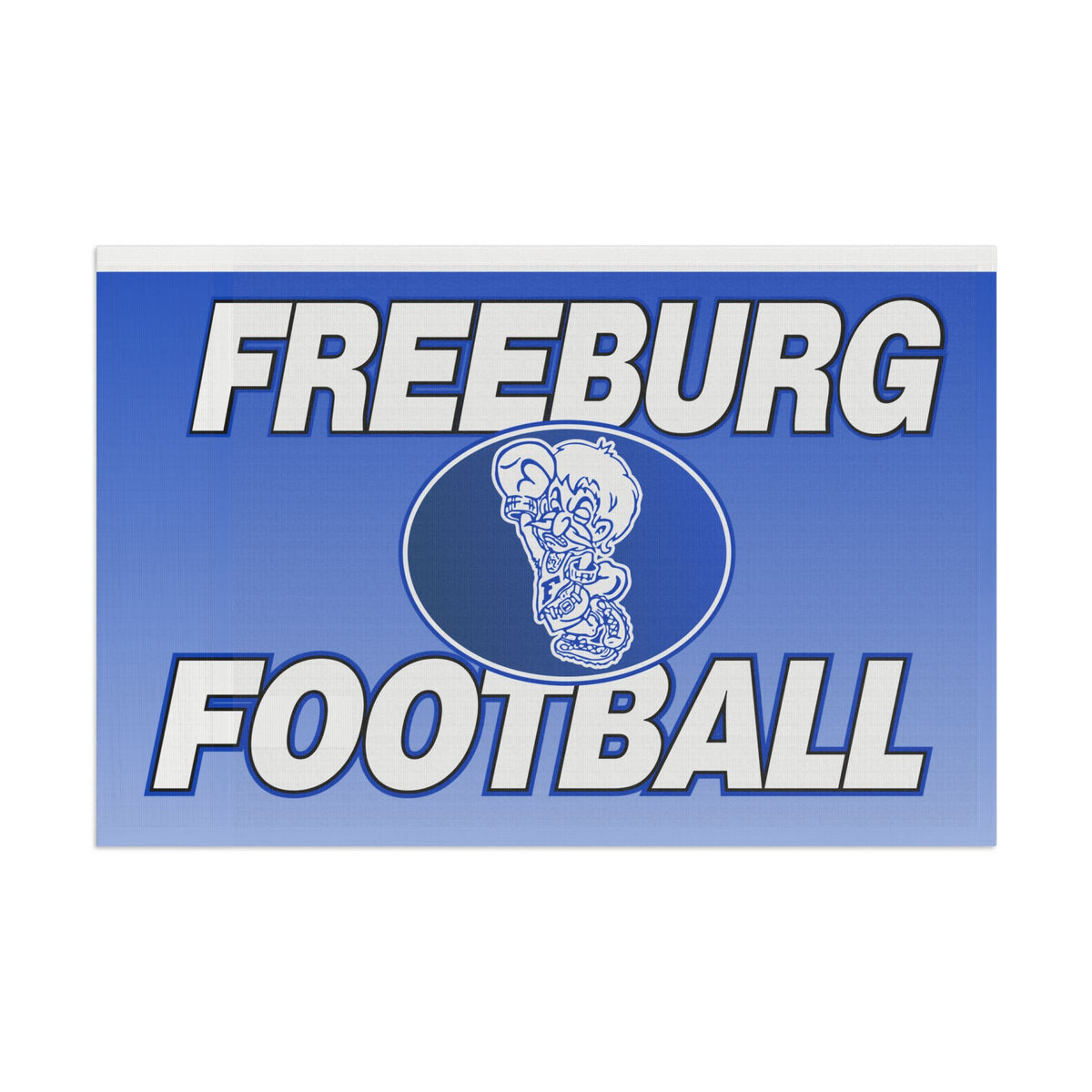 Freeburg Football Flag with Circle