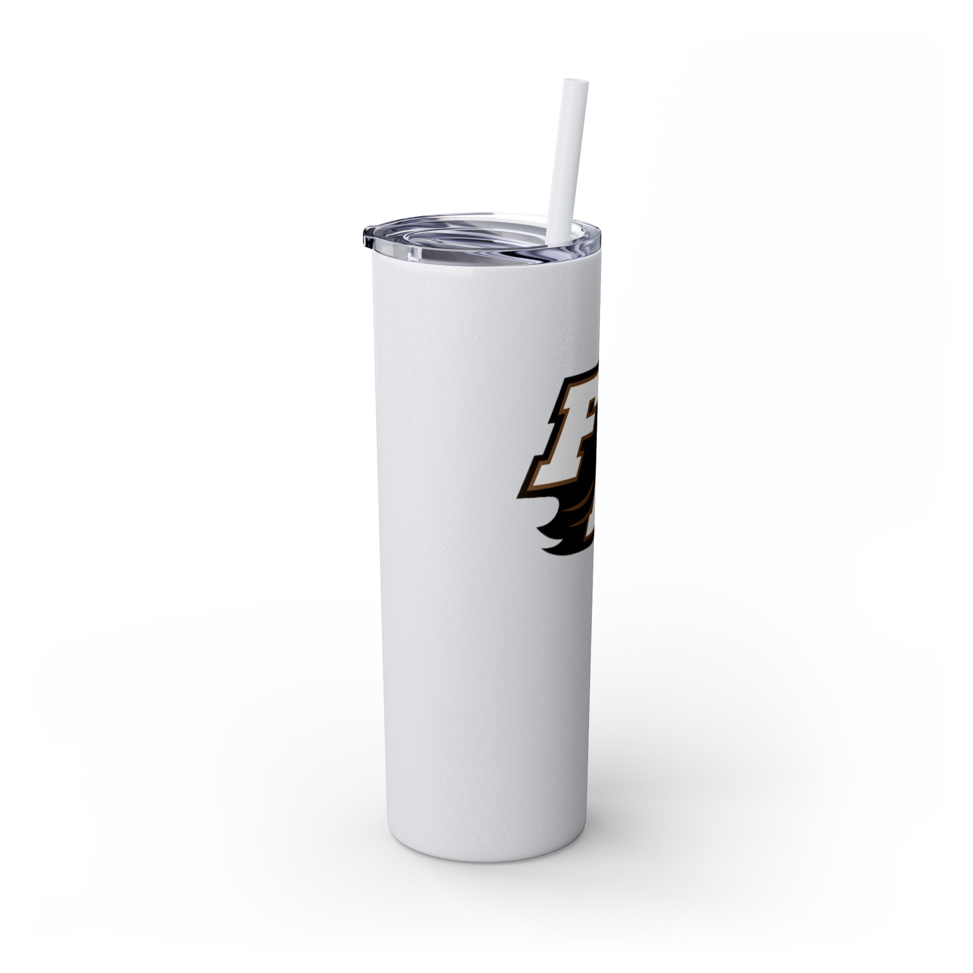 First Academy Drama Team Skinny Tumbler with Straw, 20oz