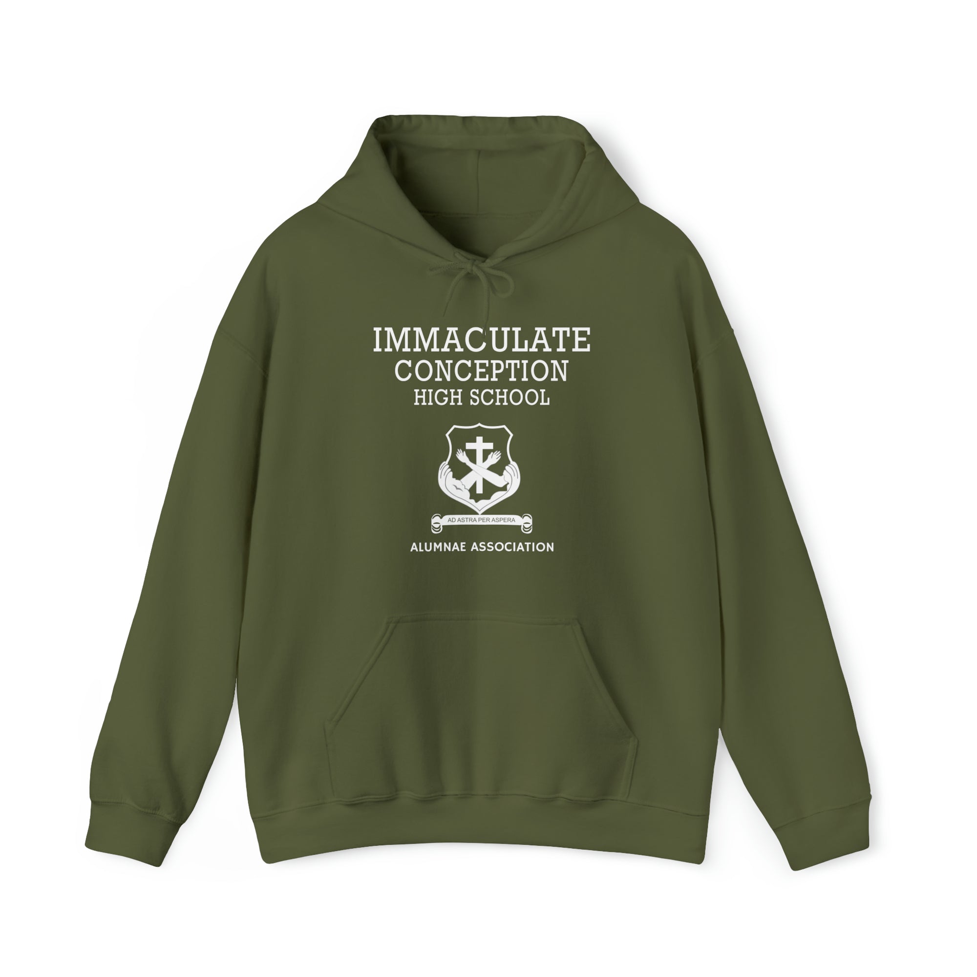 Immaculate Conception High School Alumnae Association Unisex Heavy Blend™ Hooded Sweatshirt