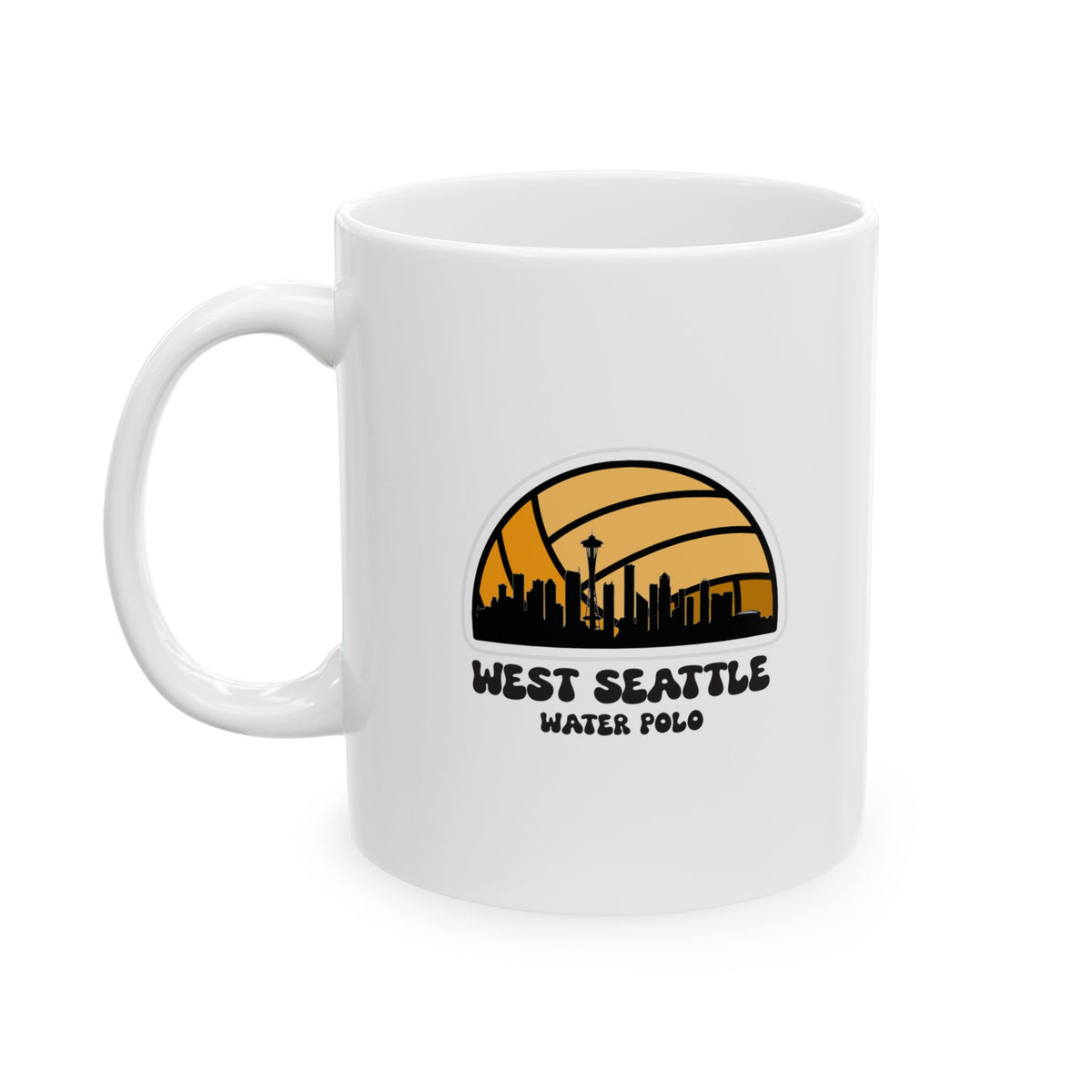 West Seattle Water Polo Ceramic Mug 11oz