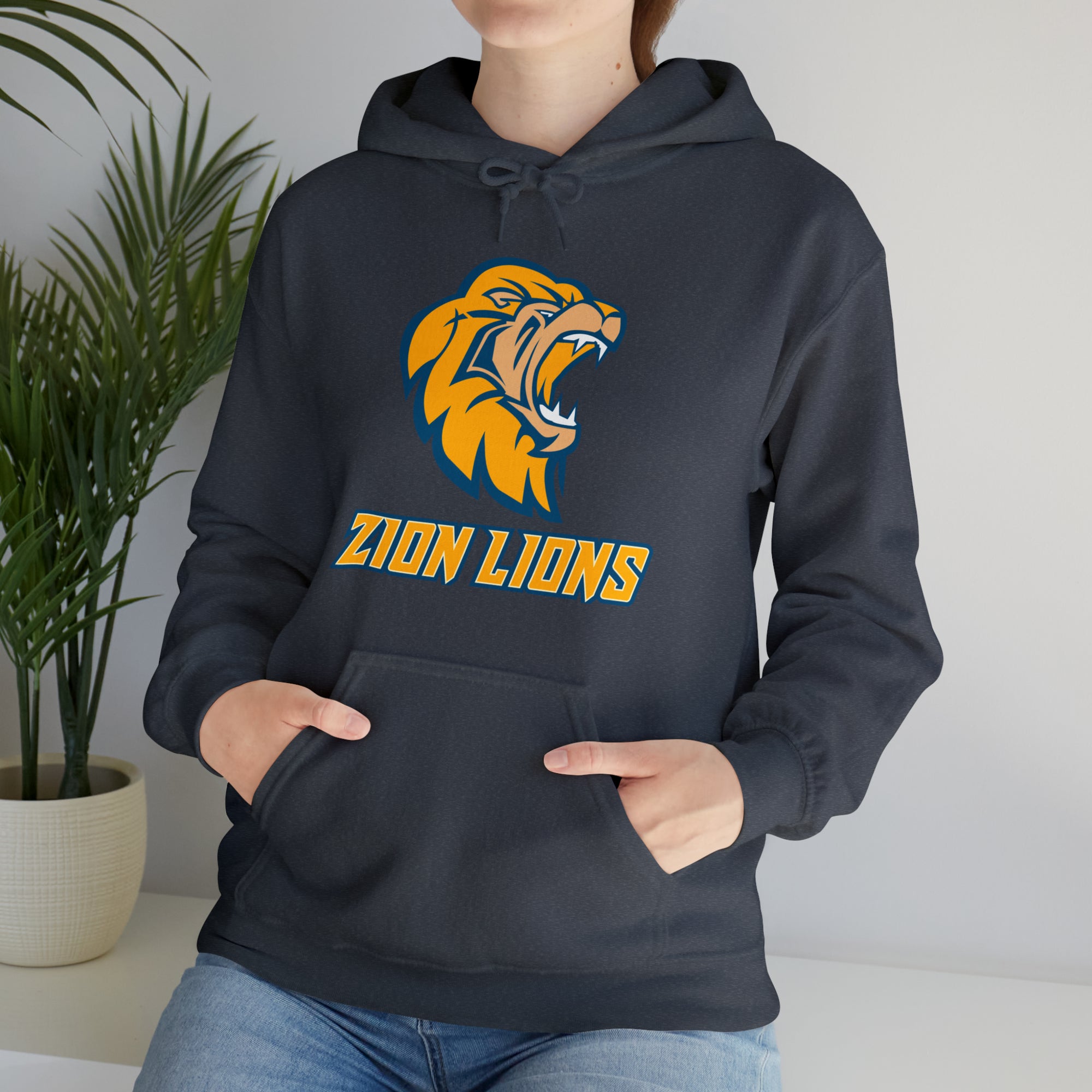 Zion Lions Unisex Heavy Blend™ Hooded Sweatshirt