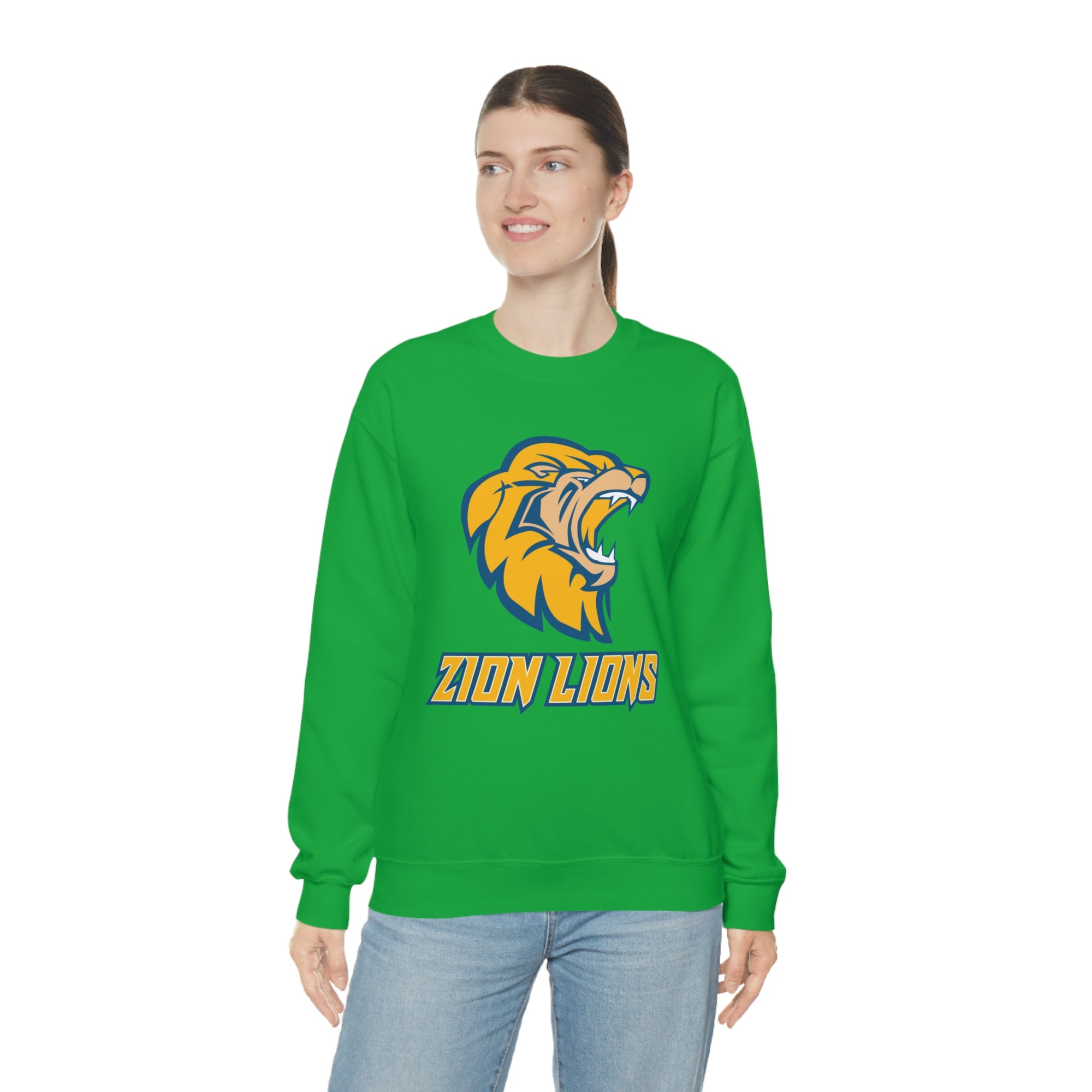 Zion Lions Crewneck Sweatshirts