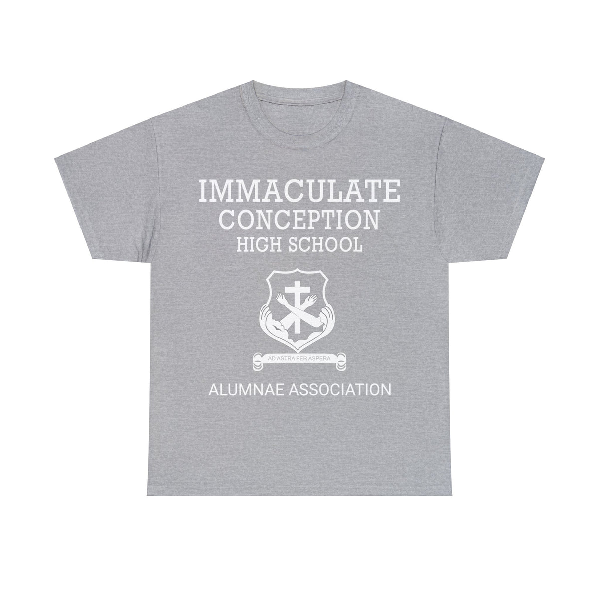 Immaculate Conception High School Alumnae Association Unisex Heavy Cotton Tee