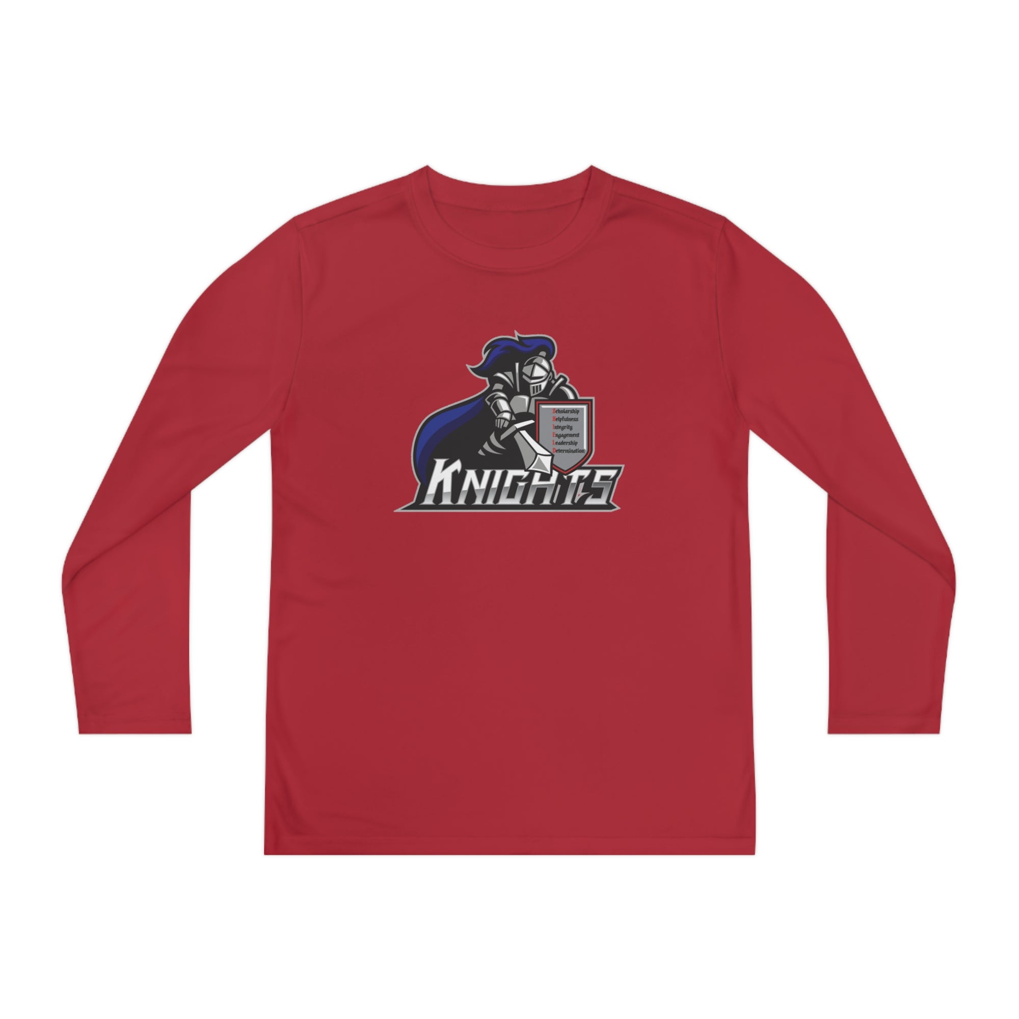 North Pole Middle School Long Sleeve Competitor Tee - YOUTH