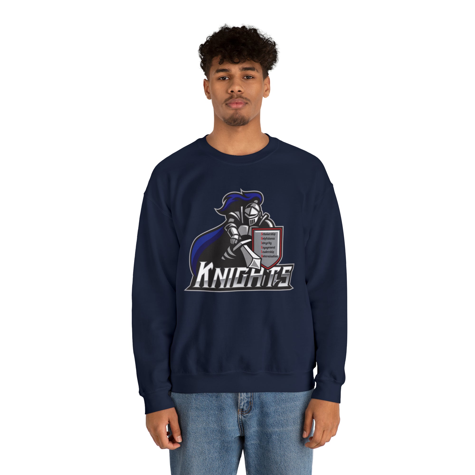 North Pole Middle School Crewneck Sweatshirts