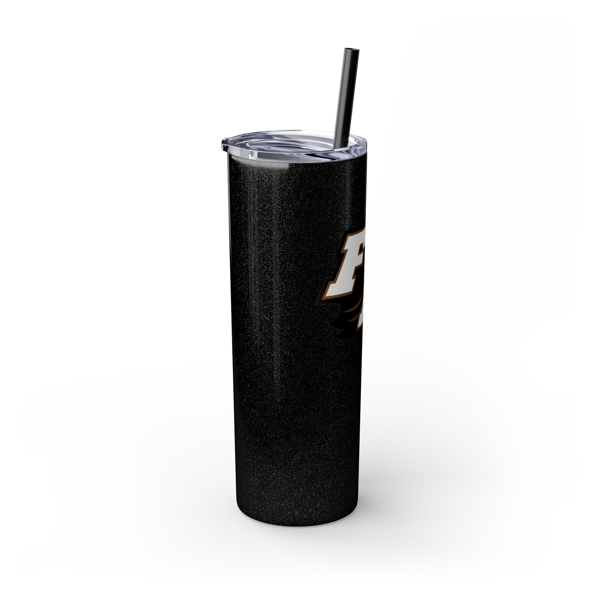 First Academy Drama Team Skinny Tumbler with Straw, 20oz