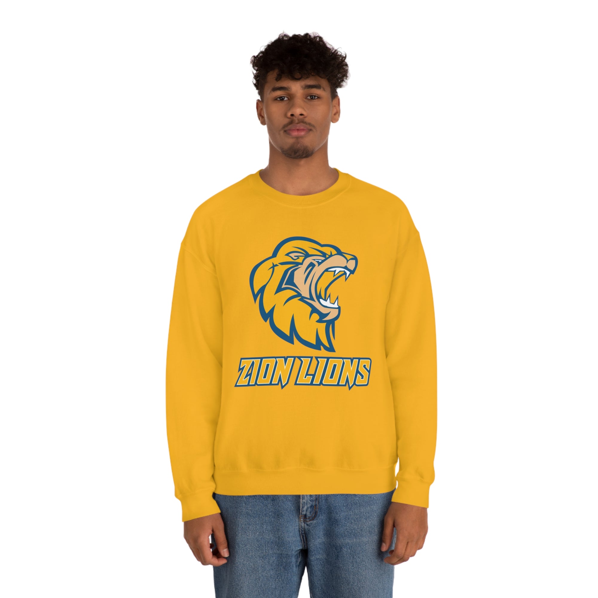 Zion Lions Crewneck Sweatshirts