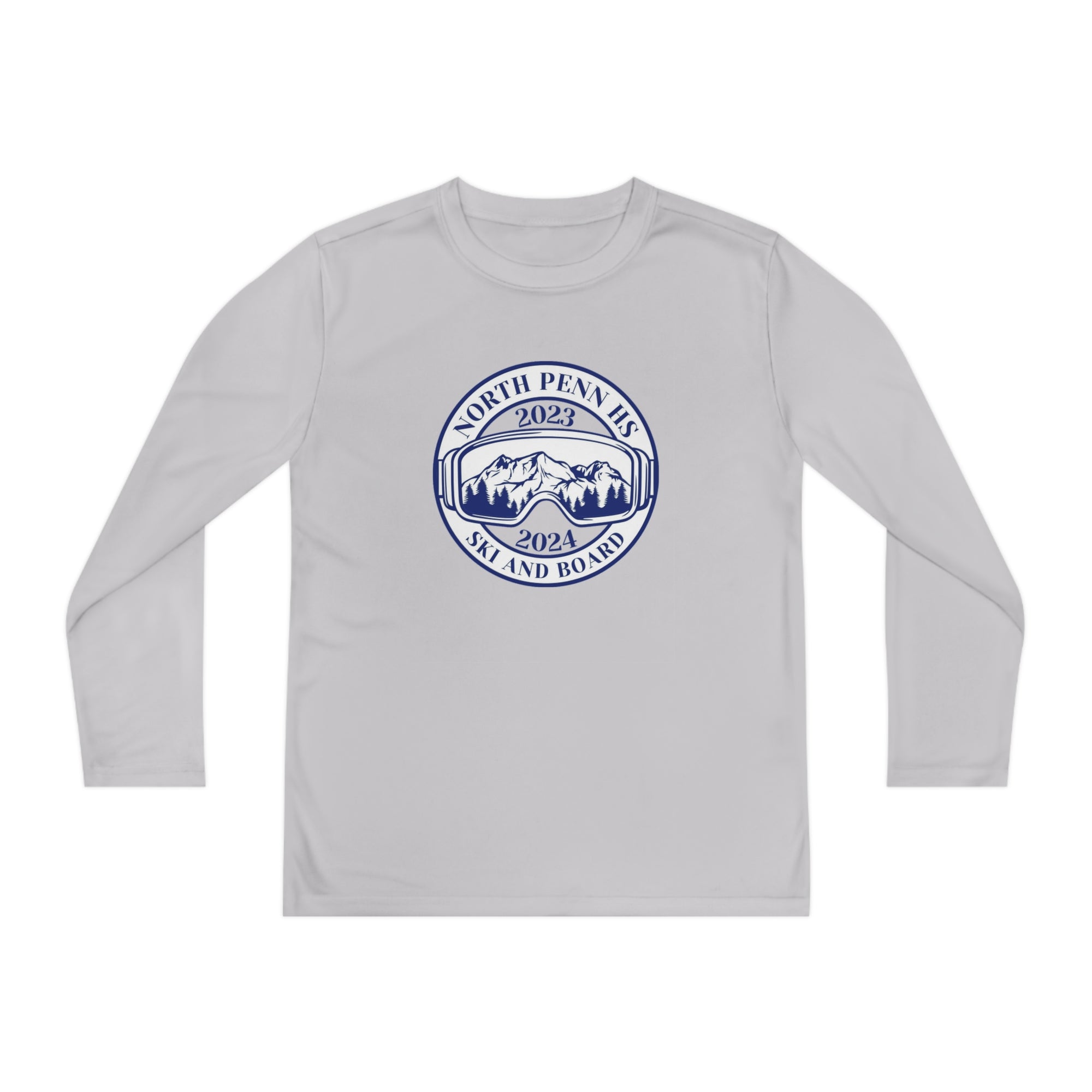 North Penn HS Ski &amp; Board youth Logo Long Sleeve Competitor Youth Tee