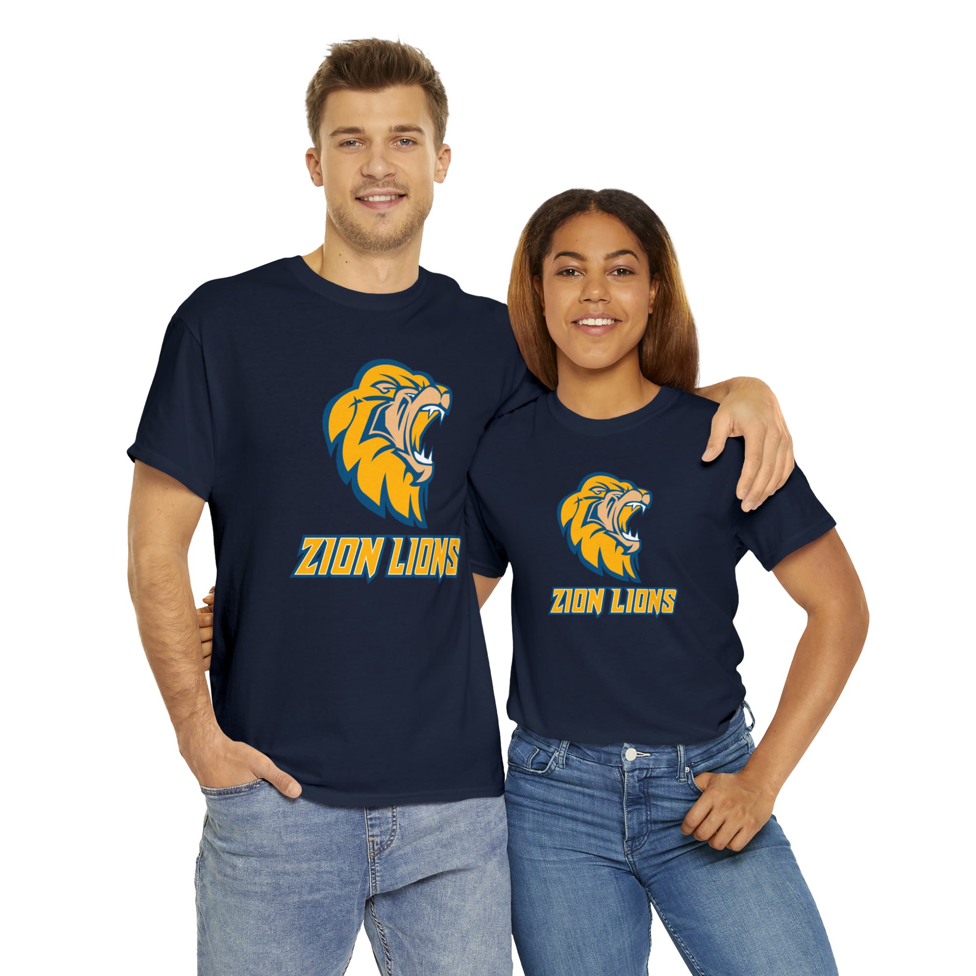Zion Lions Unisex Heavy Cotton Tee