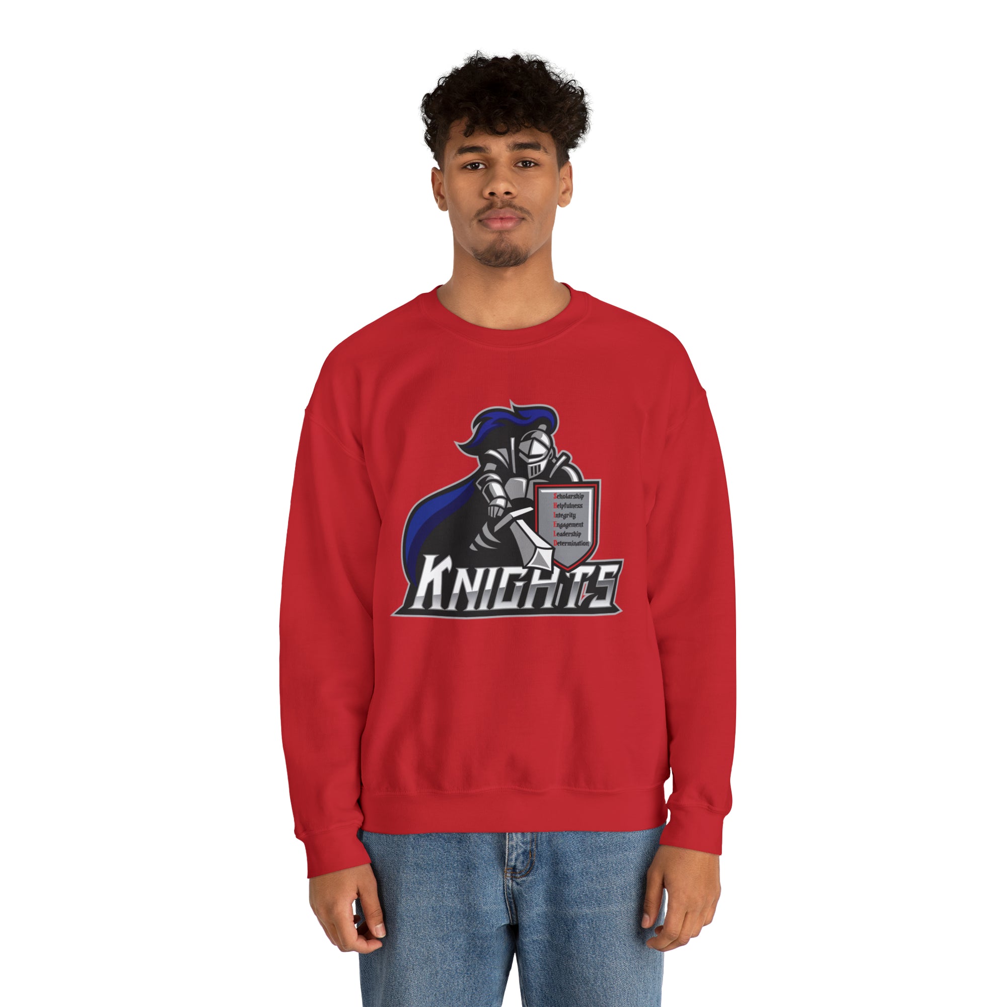 North Pole Middle School Crewneck Sweatshirts