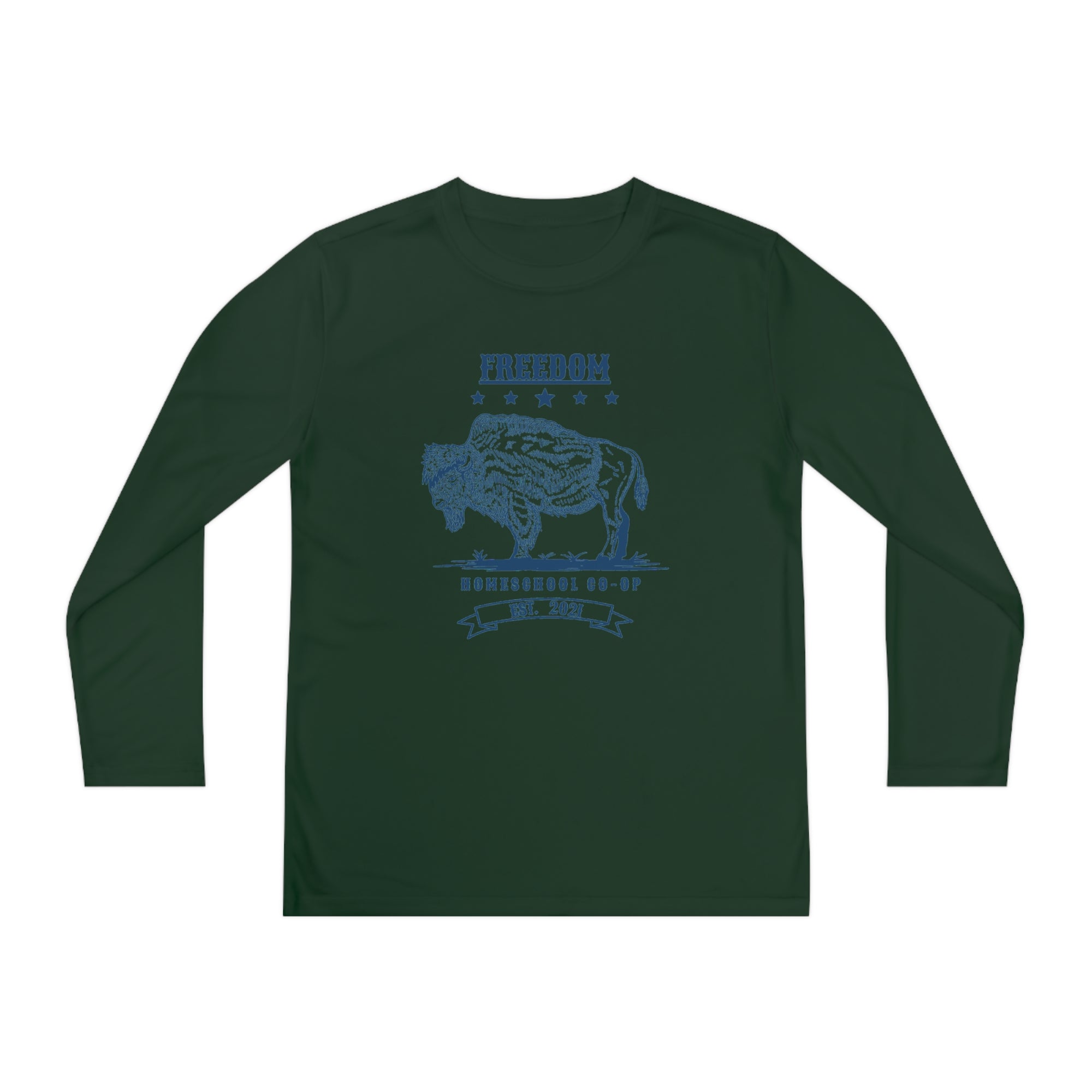 Youth Freedom Homeschool Co-op Long Sleeve Competitor Tee