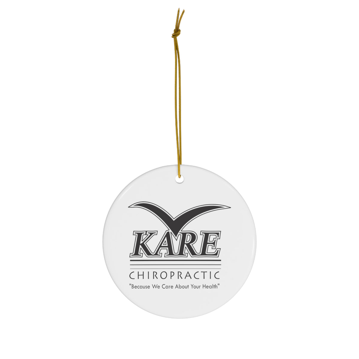 Kare Chiropractic Christmas Ornament