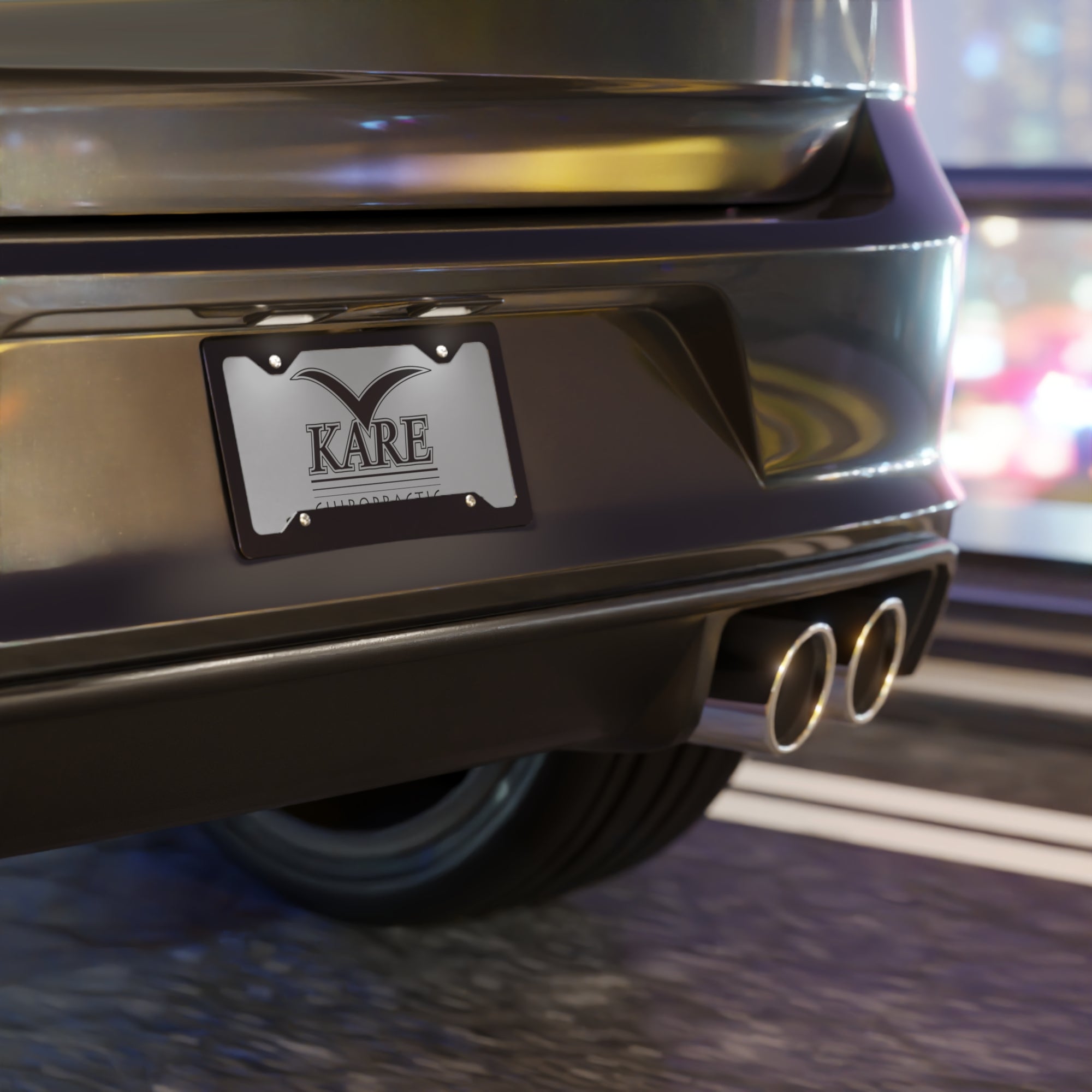 Kare Chiropractic Vanity Plate