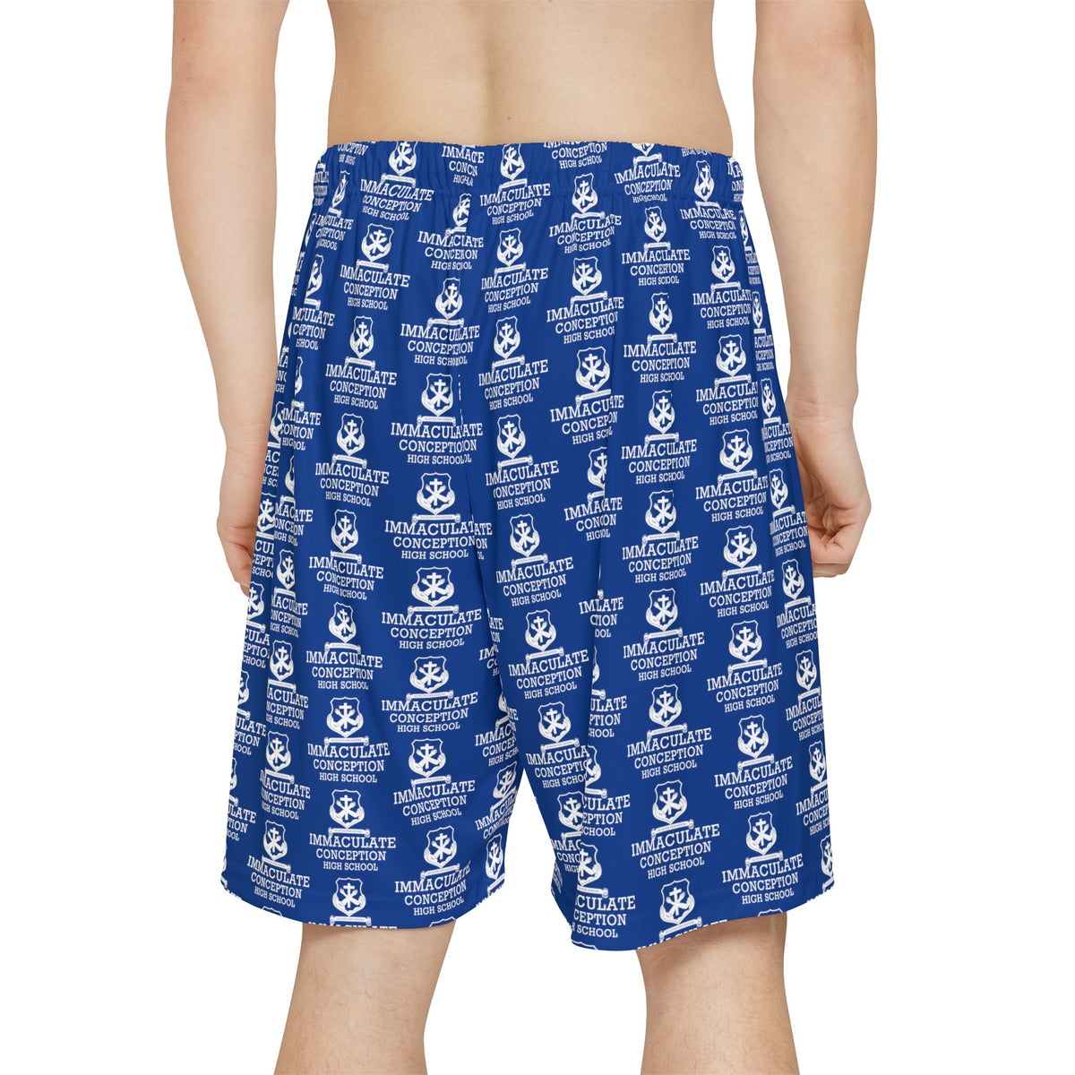 Immaculate Conception Men’s Sports Shorts (AOP)