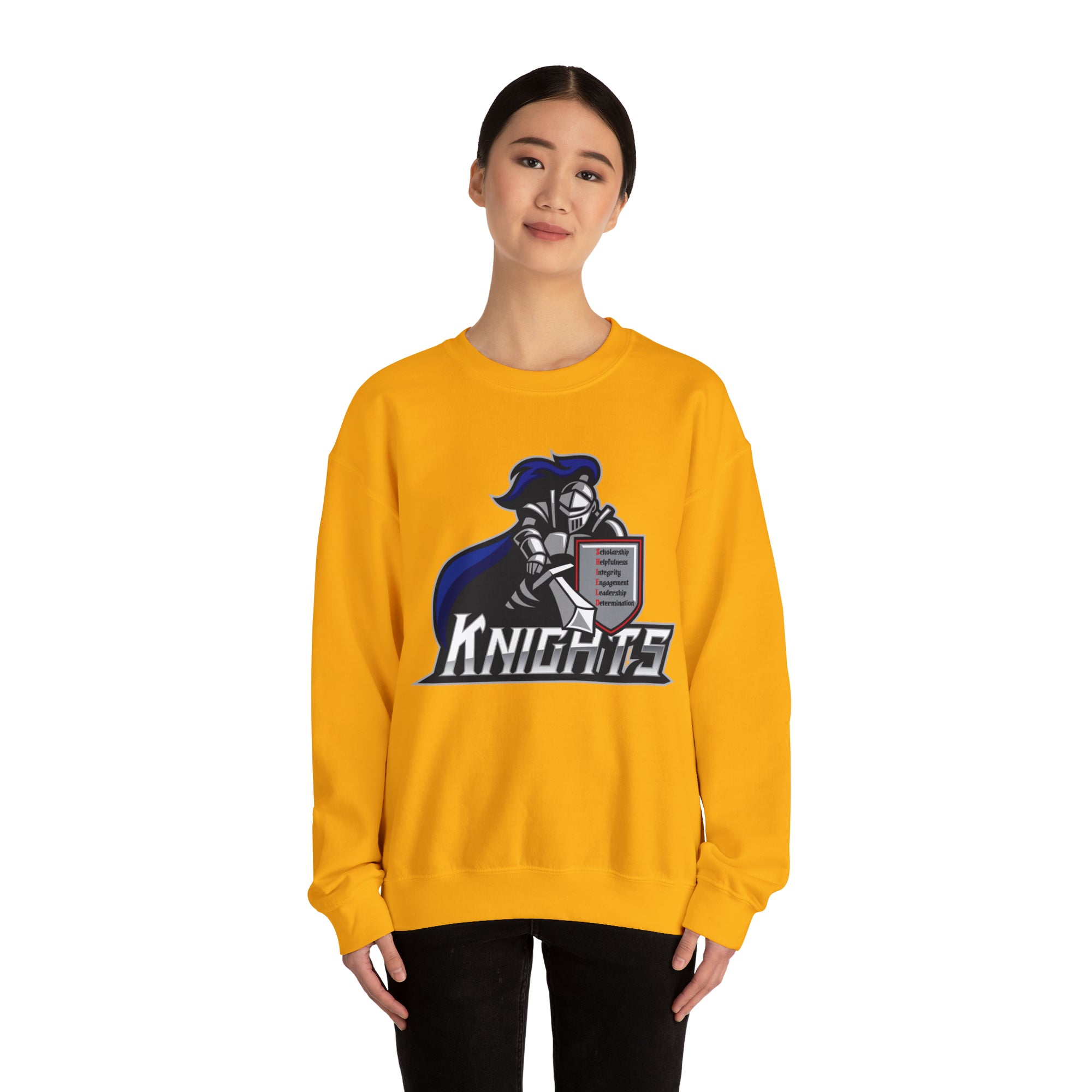 North Pole Middle School Crewneck Sweatshirts