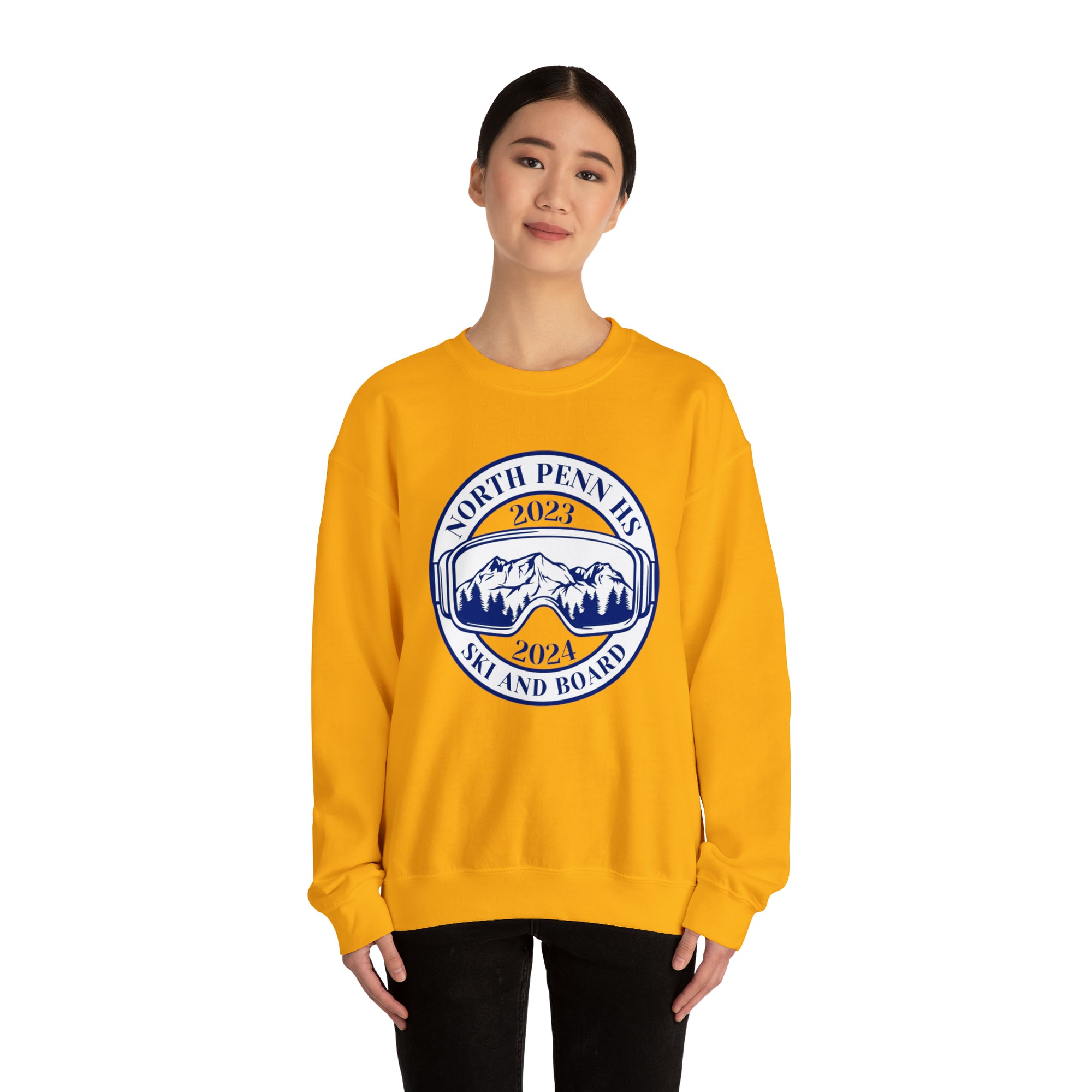 North Penn HS Ski &amp; Board Crewneck Sweatshirts