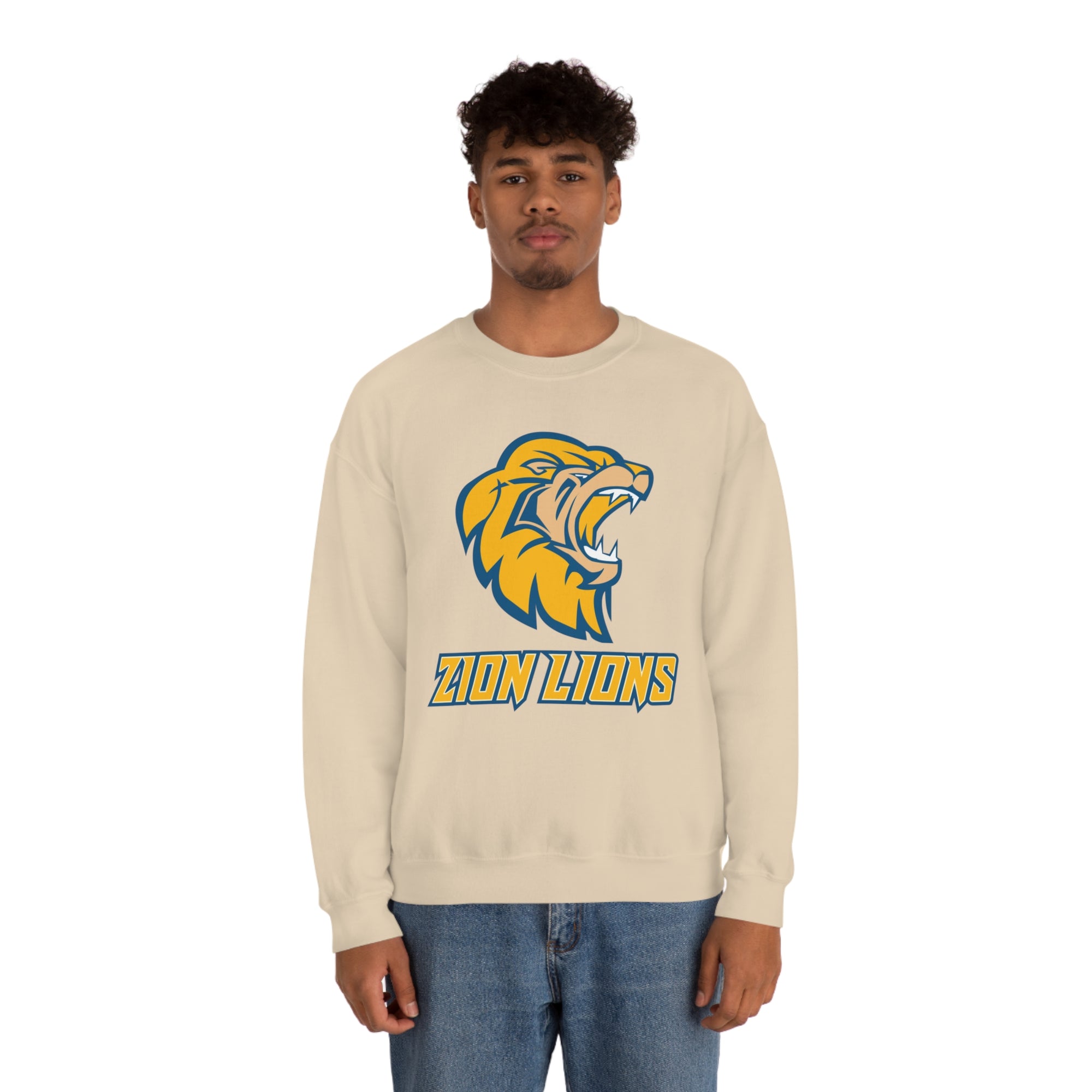 Zion Lions Crewneck Sweatshirts