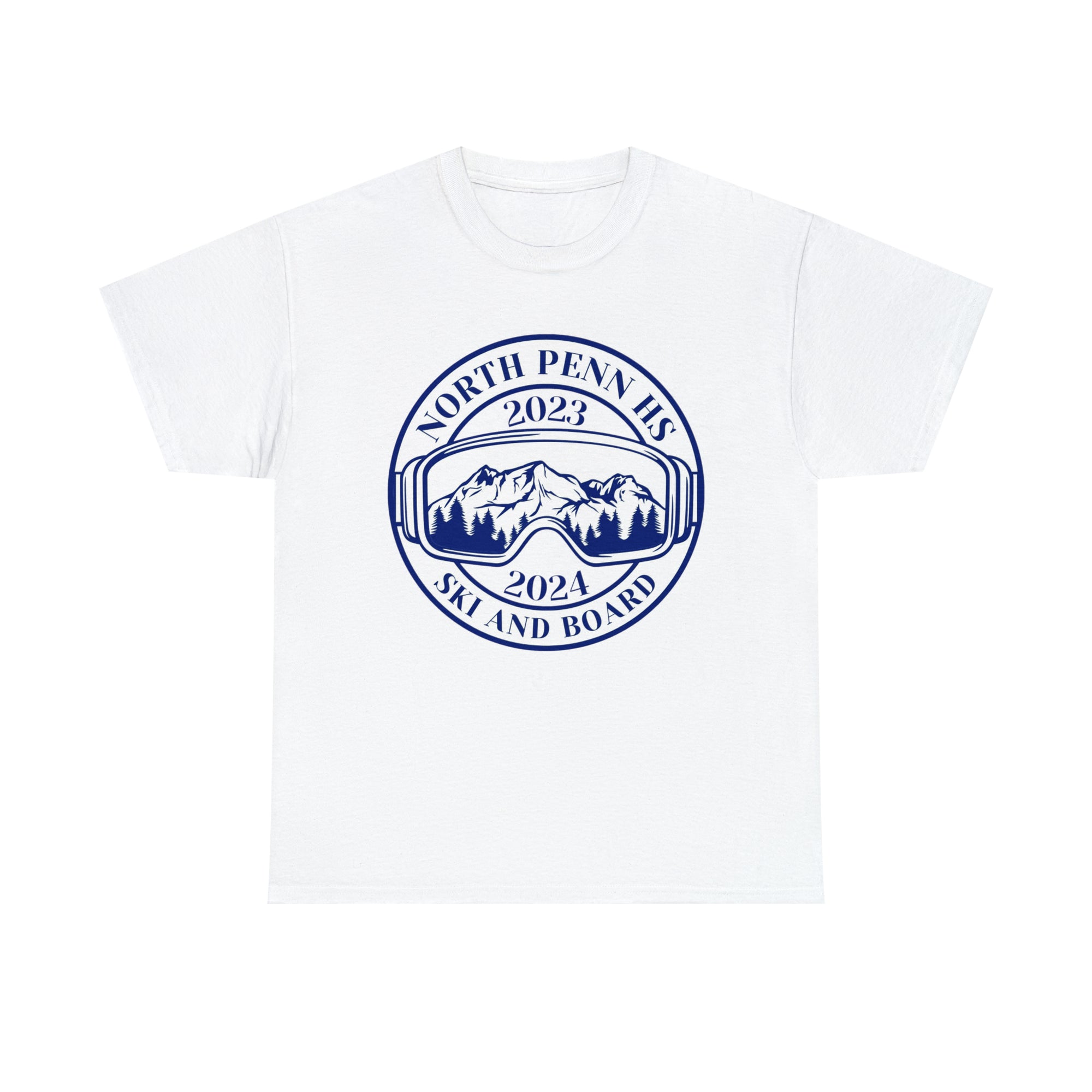 North Penn HS Ski &amp; Board Unisex Heavy Cotton Tee