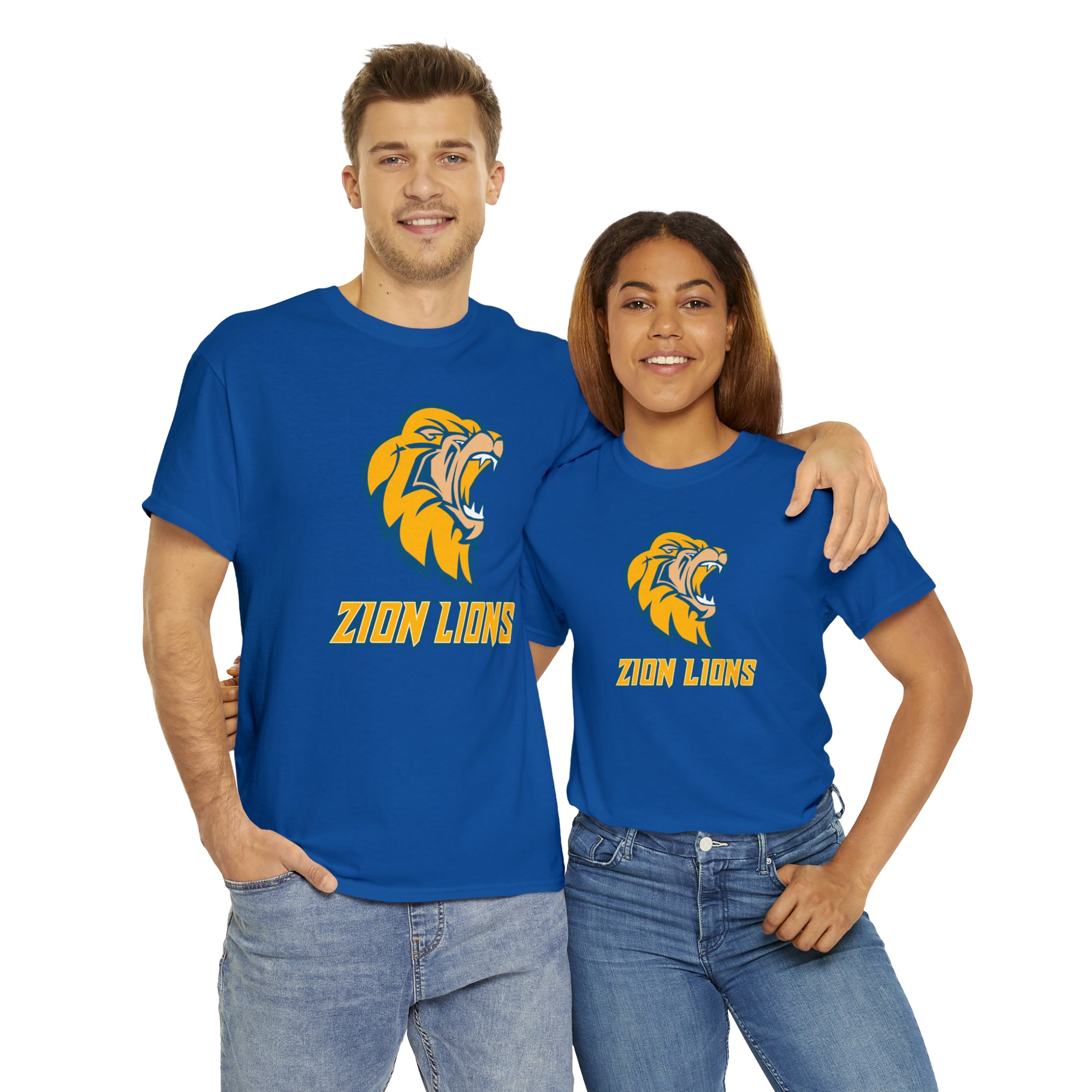 Zion Lions Unisex Heavy Cotton Tee