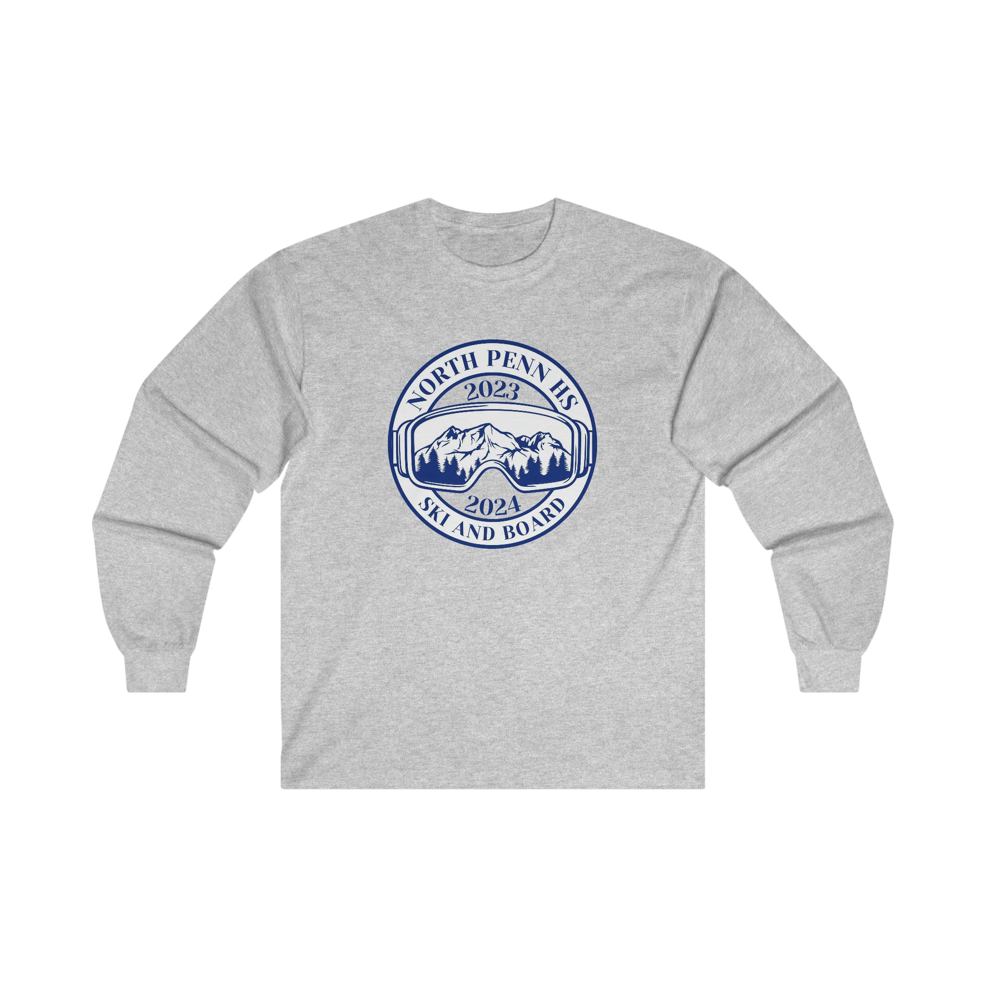 North Penn HS Ski &amp; Board Ultra Cotton Long Sleeve Tee