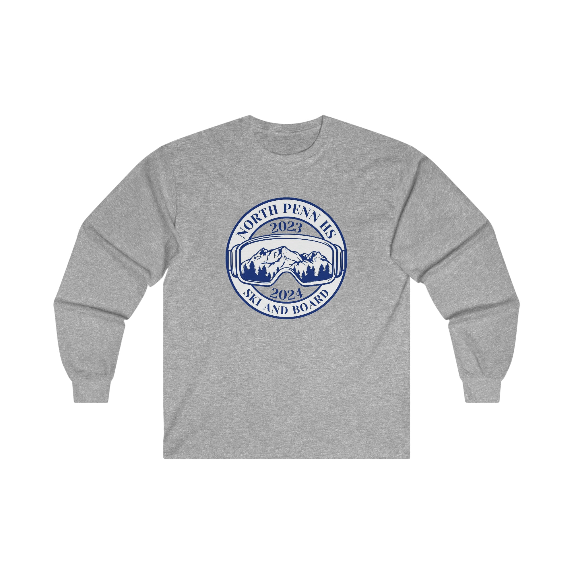 North Penn HS Ski &amp; Board Ultra Cotton Long Sleeve Tee