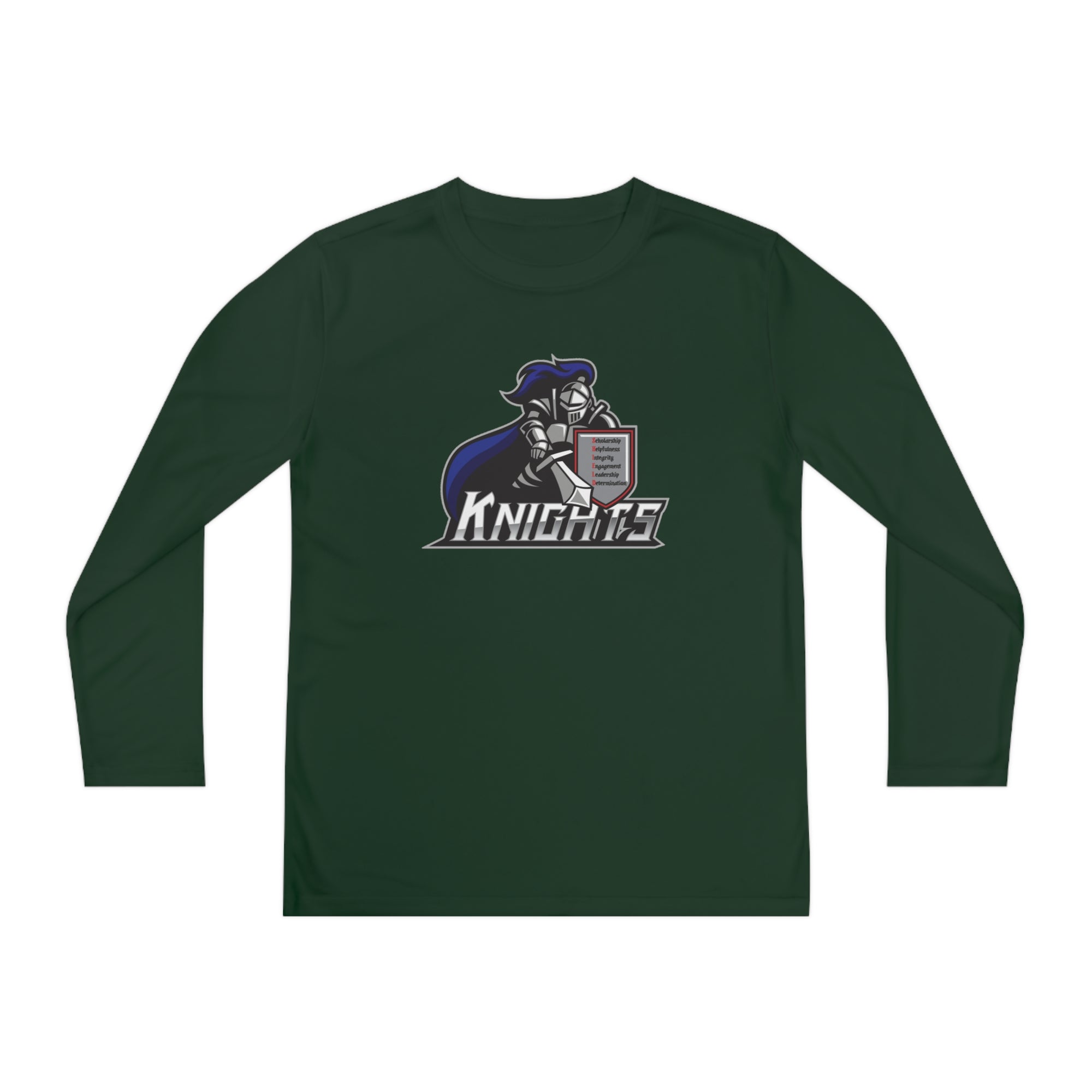 North Pole Middle School Long Sleeve Competitor Tee - YOUTH