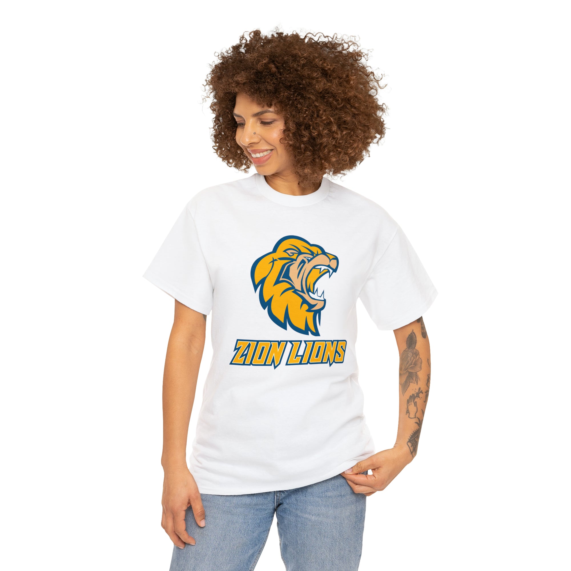 Zion Lions Unisex Heavy Cotton Tee
