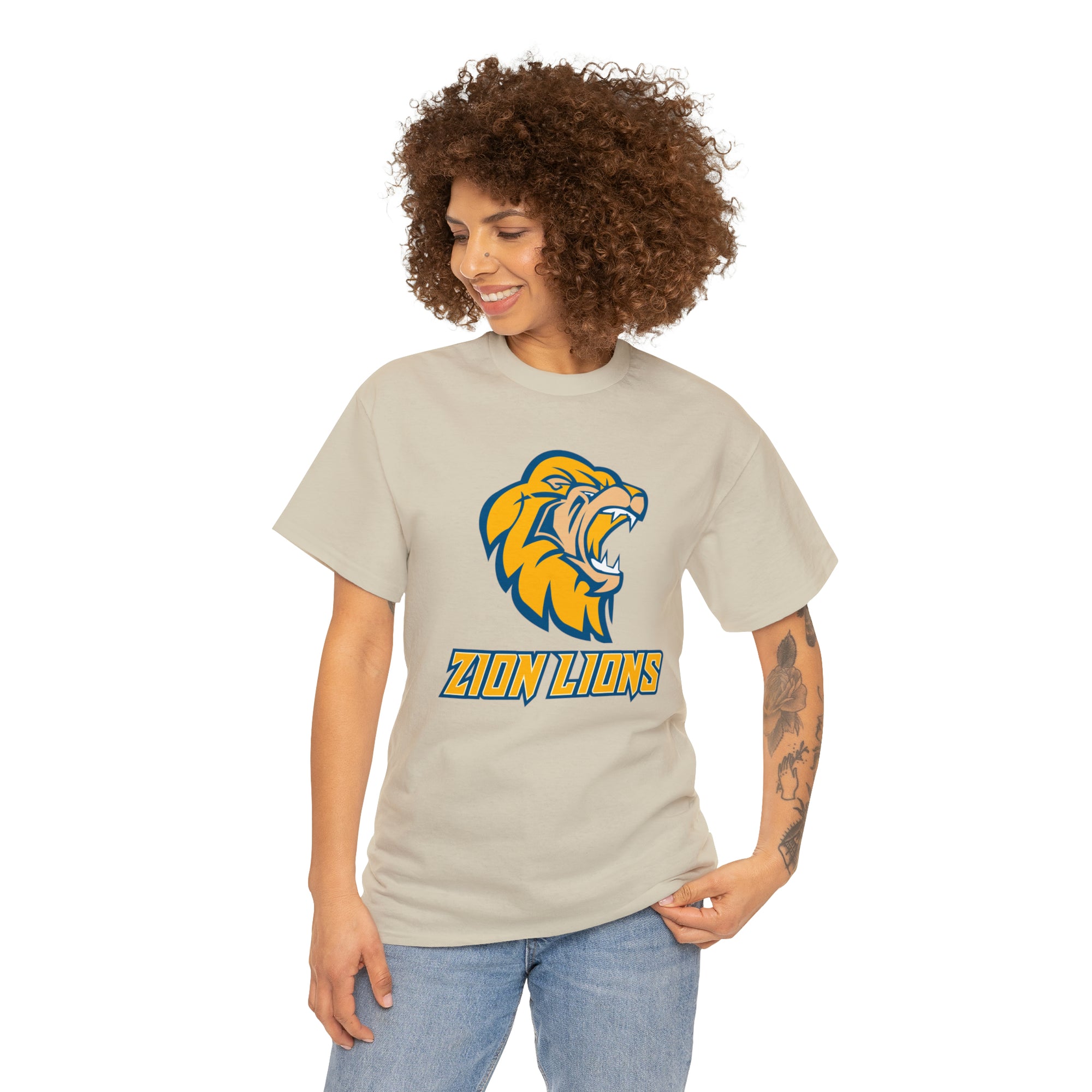 Zion Lions Unisex Heavy Cotton Tee
