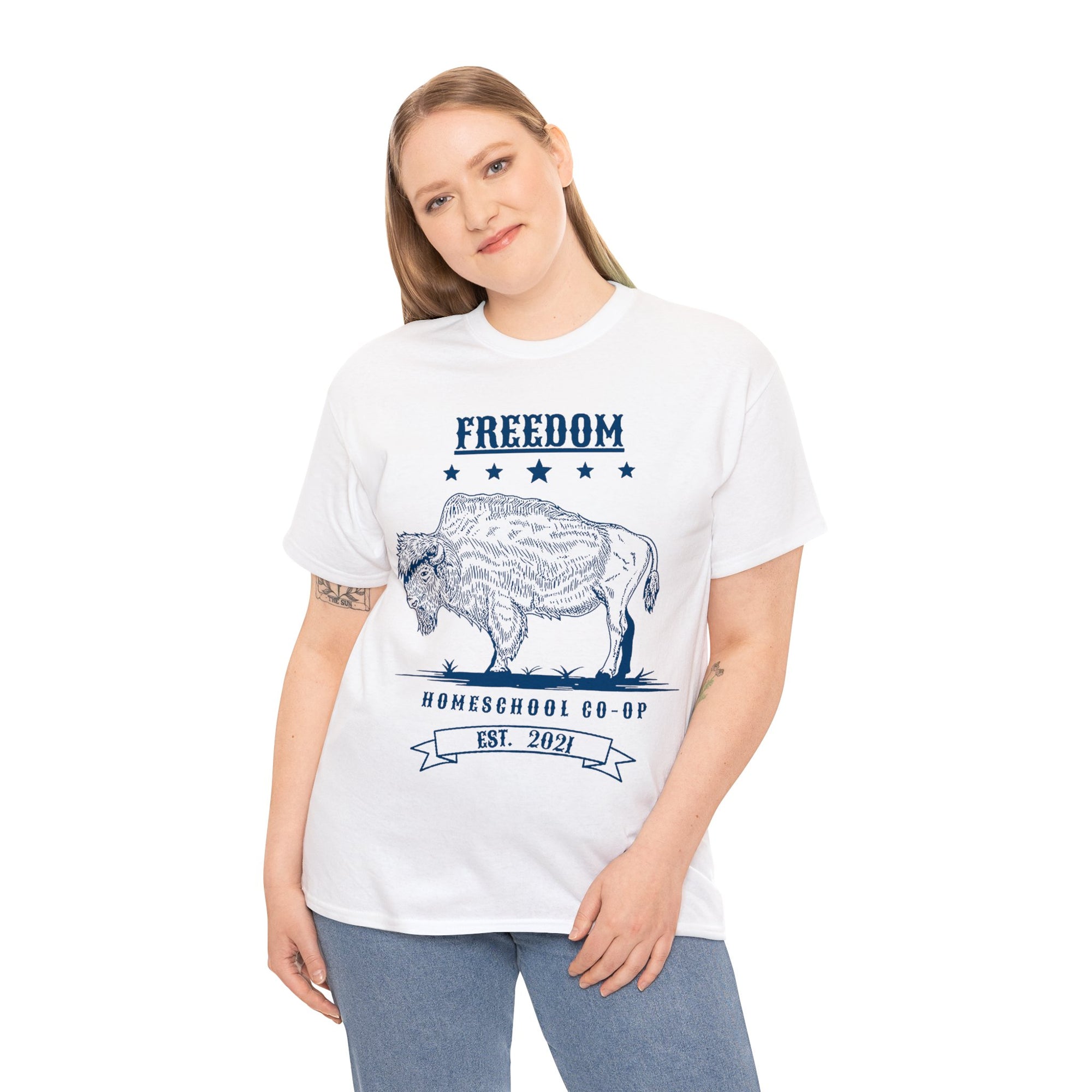 Freedom Homeschool Co-op Unisex Heavy Cotton Tee