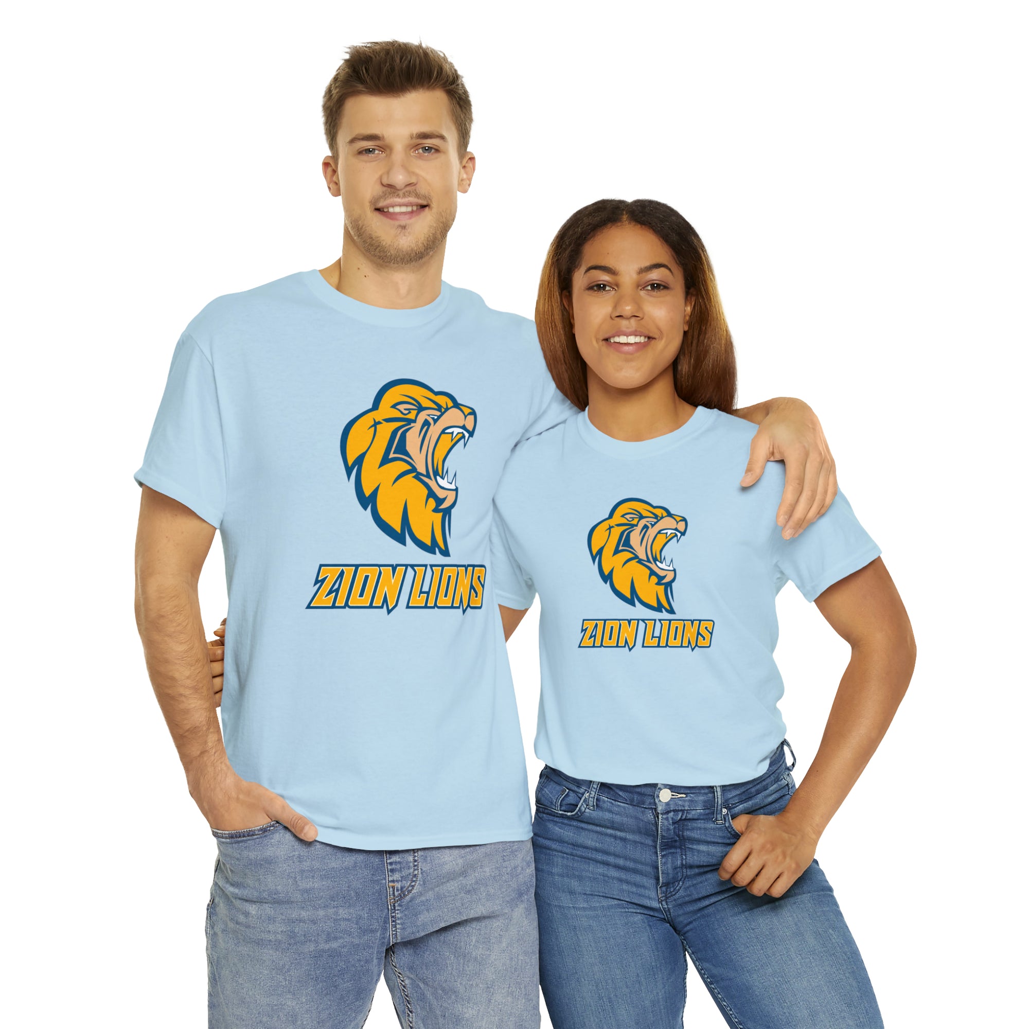 Zion Lions Unisex Heavy Cotton Tee