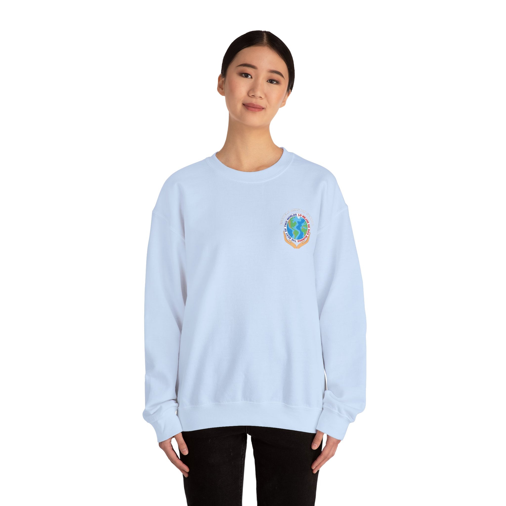 Escuela Amistad School Crewneck Sweatshirts