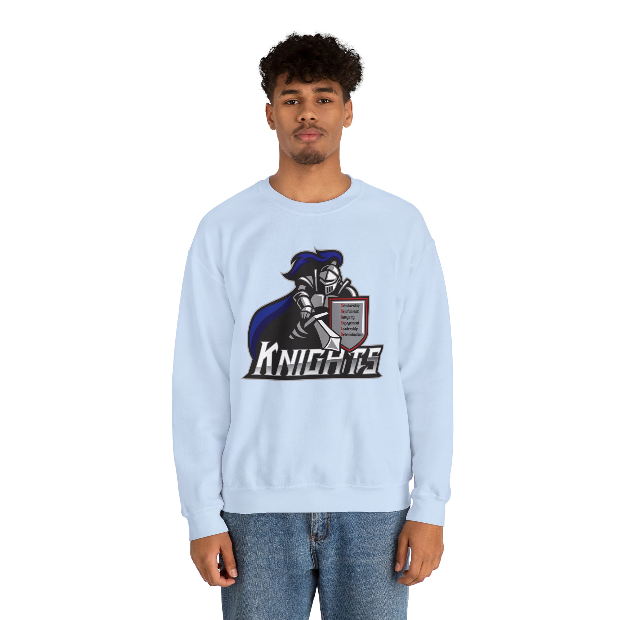 North Pole Middle School Crewneck Sweatshirts