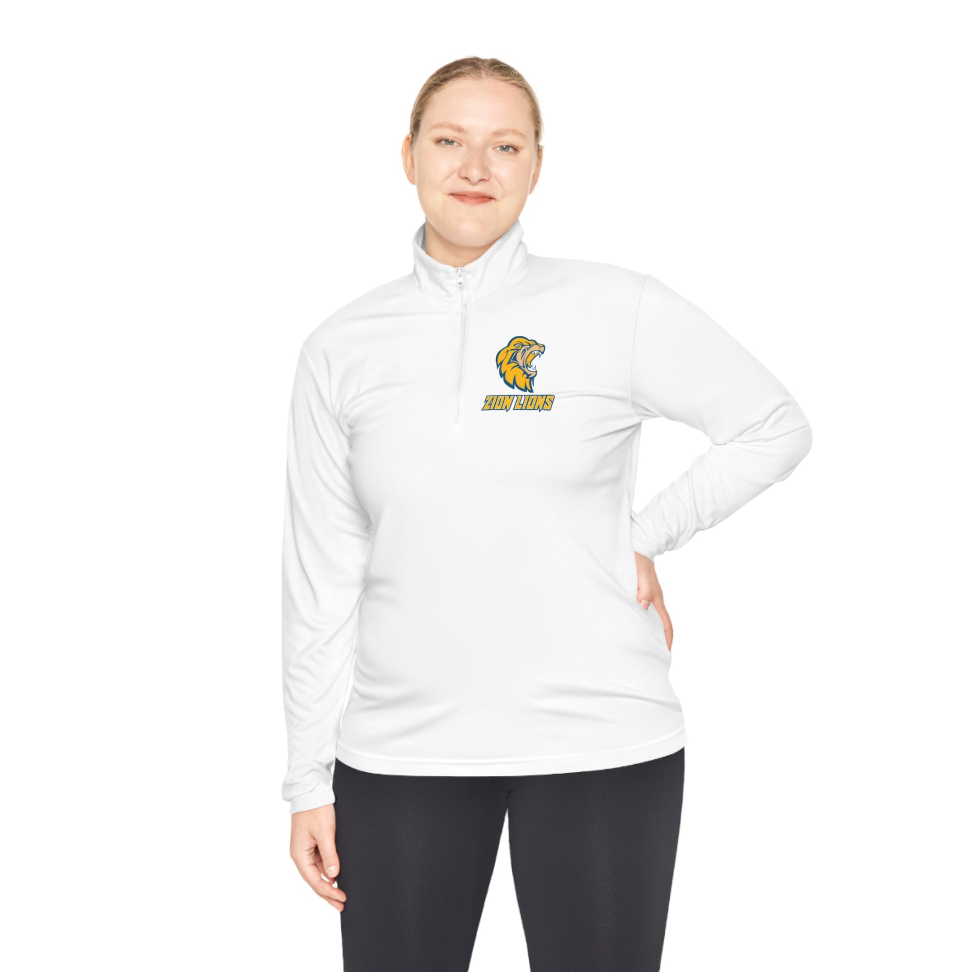 Zion Lions Unisex Quarter-Zip Pullover