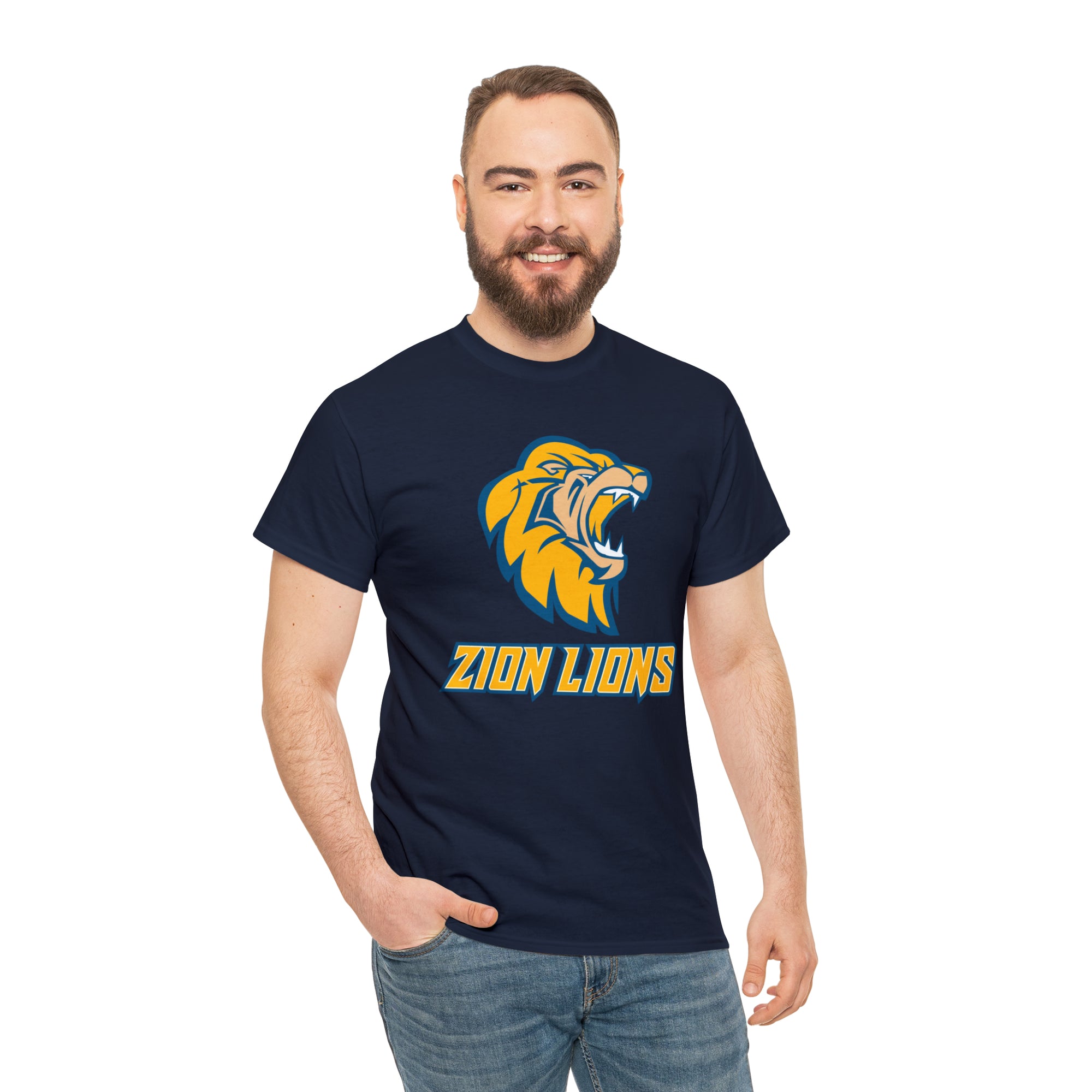 Zion Lions Unisex Heavy Cotton Tee